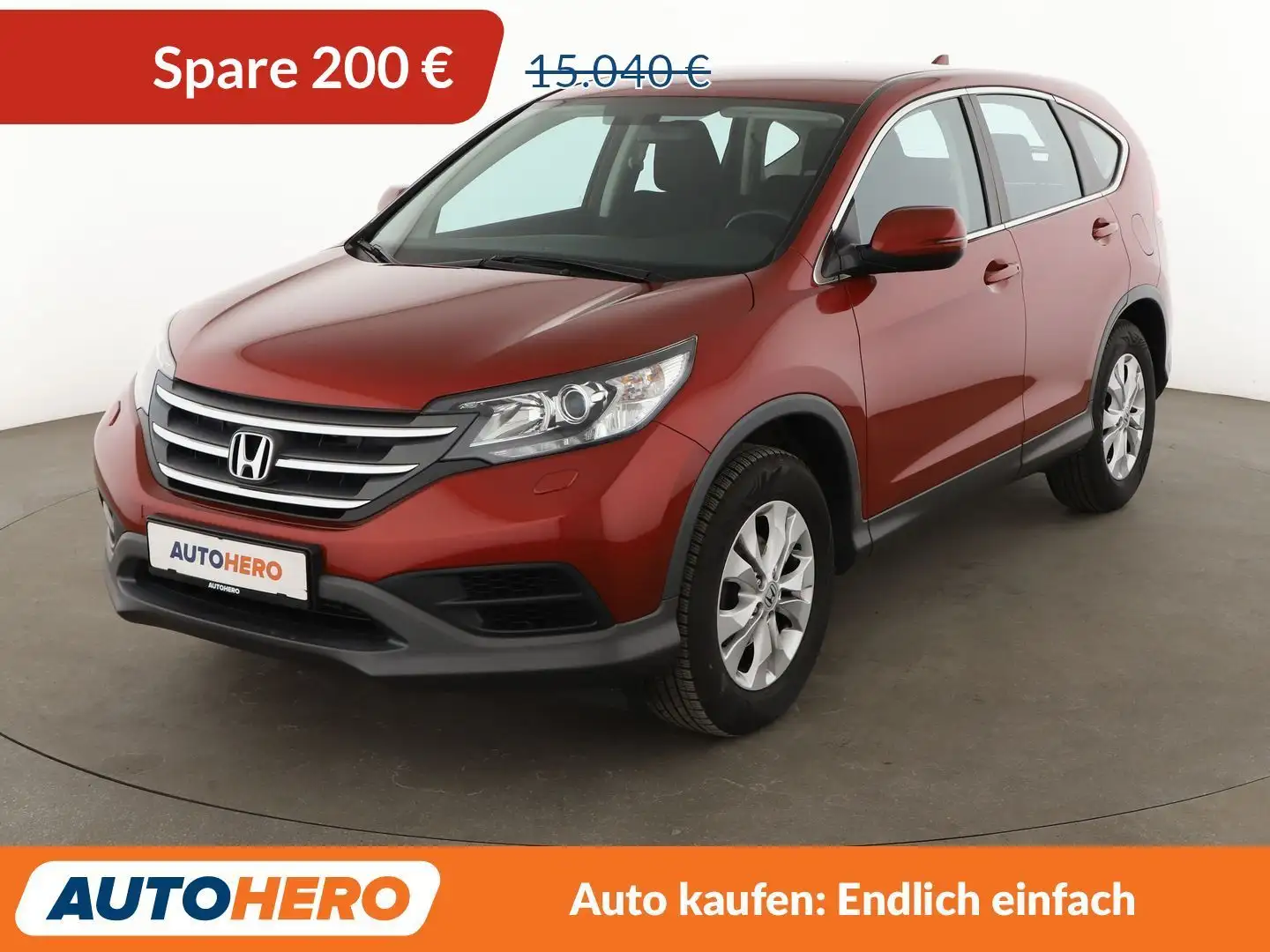 Honda CR-V 1.6 DTEC Comfort 2WD*TEMPO*SHZ*KLIMA*GARANTIE* Rot - 1