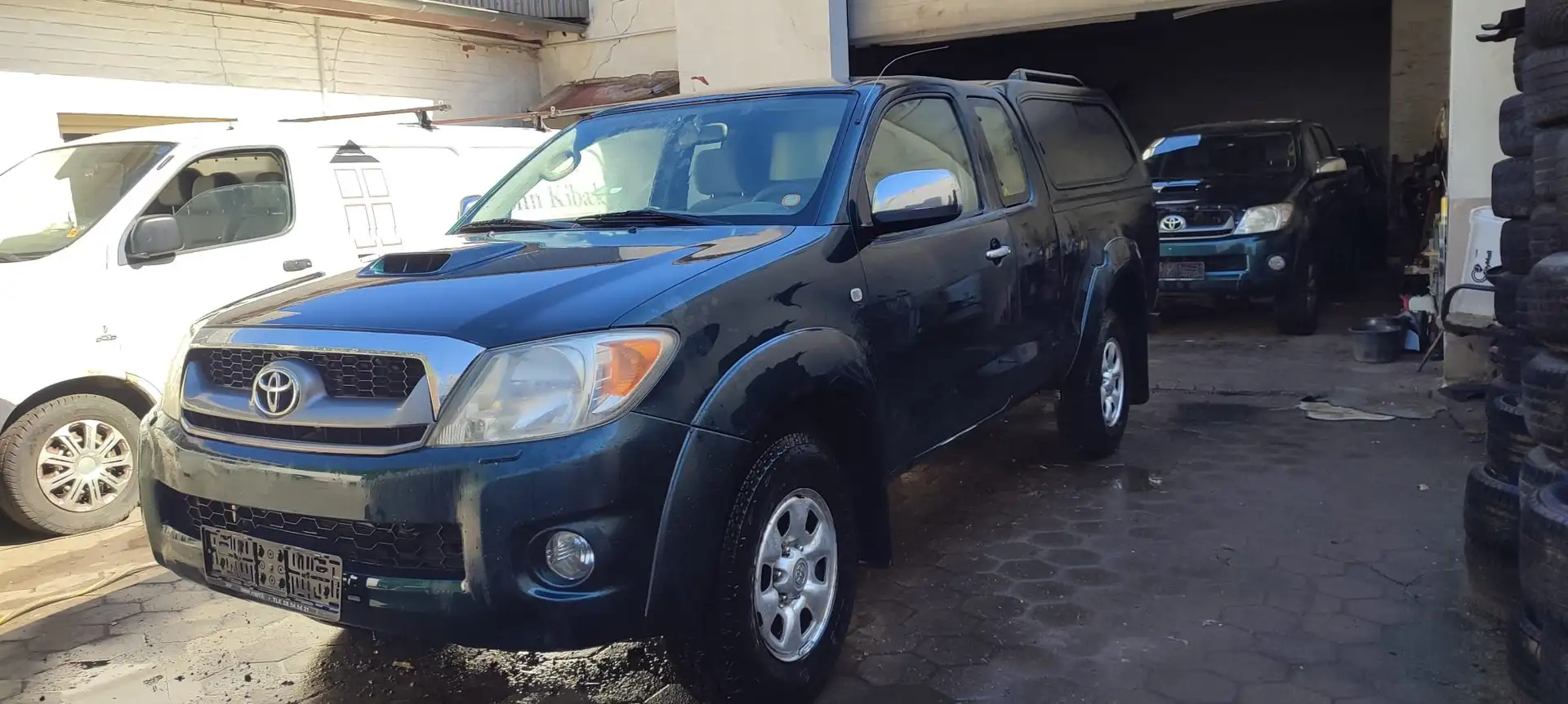 Toyota Hilux Toyota Hilux Xtracab 2011 A/C Verde - 1