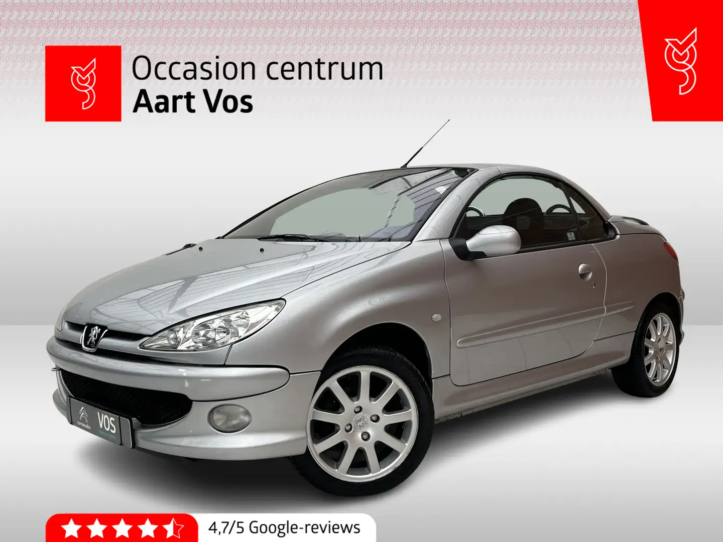 Peugeot 206 CC 2.0-16V | Climate Control | Centrale vergrendel Grijs - 1