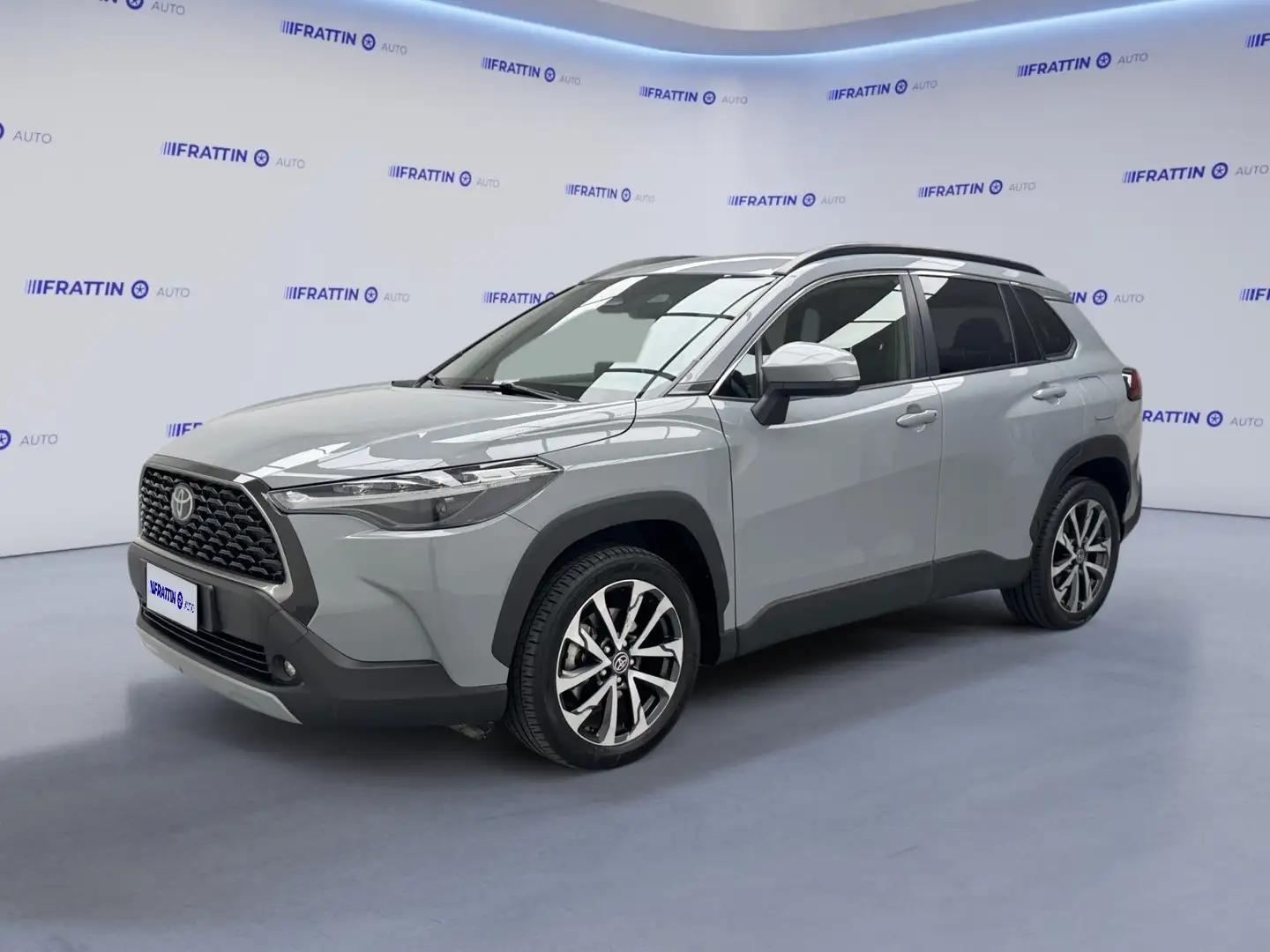 Toyota Corolla Cross 1.8 Hybrid 140 CV E-CVT Lounge Gris - 1