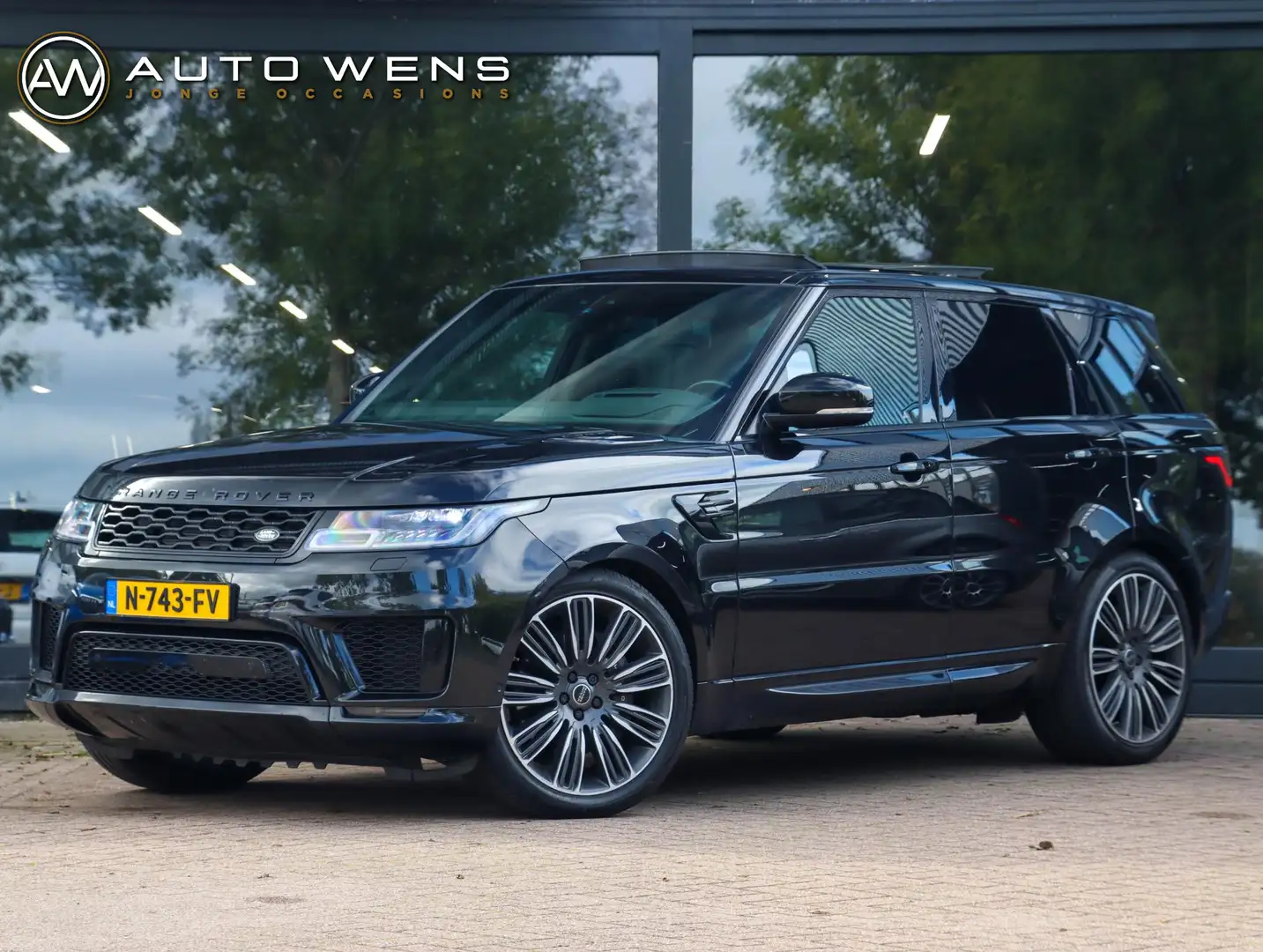 Land Rover Range Rover Sport 5.0 V8 SC Autobiography Dynamic P525 Noir - 1