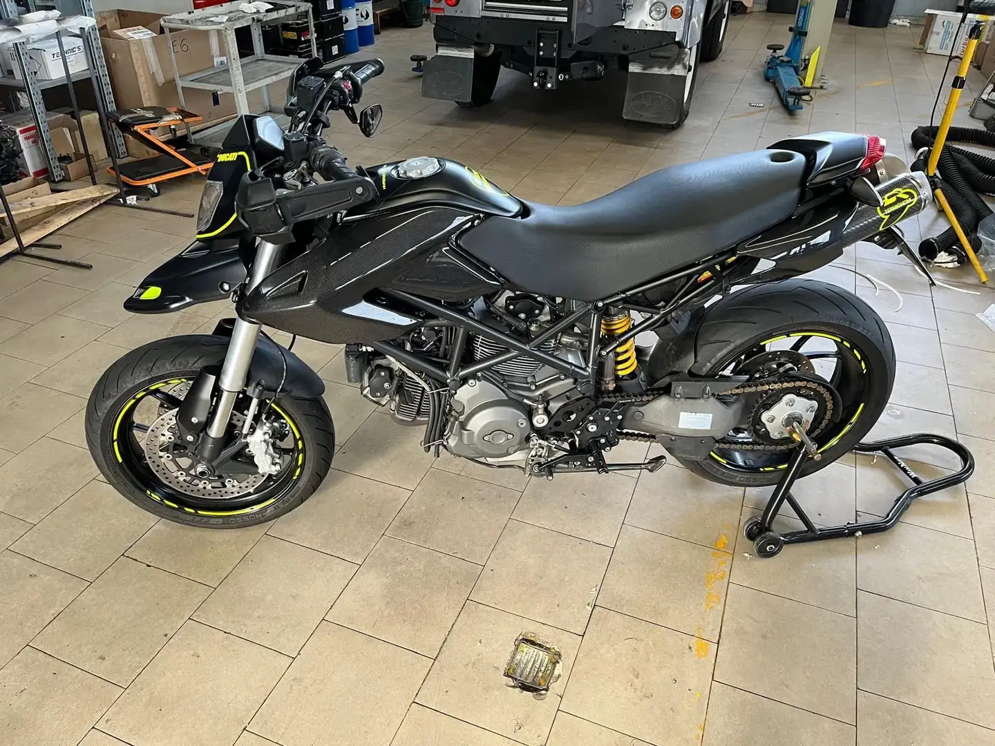 Ducati Hypermotard 796 motard Noir - 1