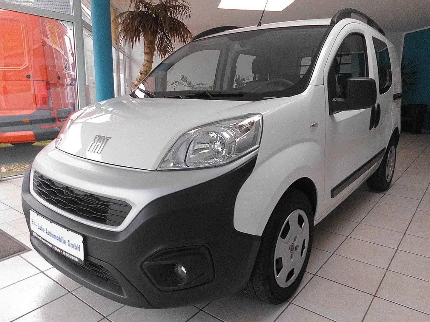Fiat Fiorino SX Kombi 4-Sitzer PDC/Shzg. Orig. 29tkm. Weiß - 1