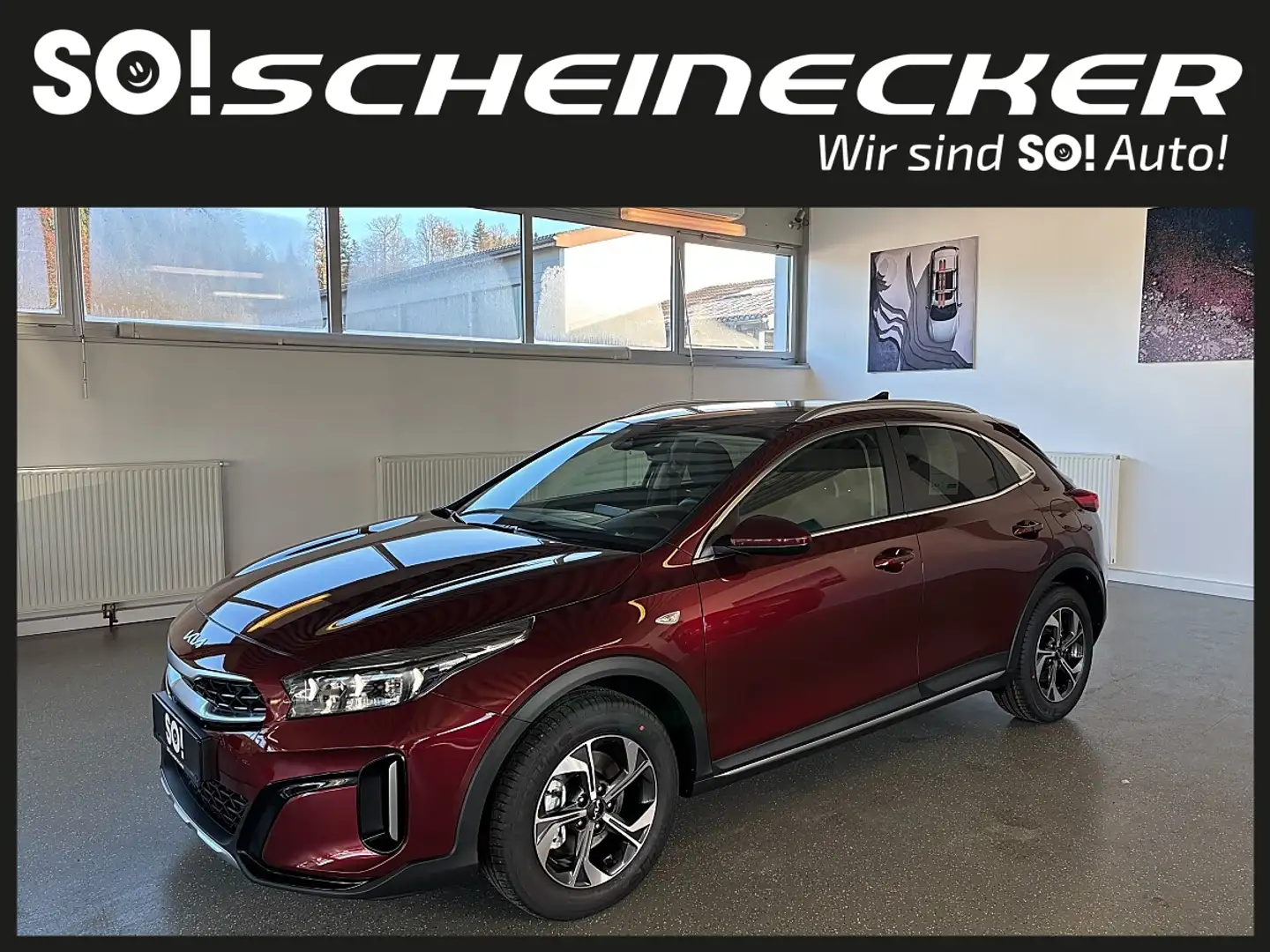 Kia XCeed Xceed 1,0 TGDI GPF Silber Rot - 2