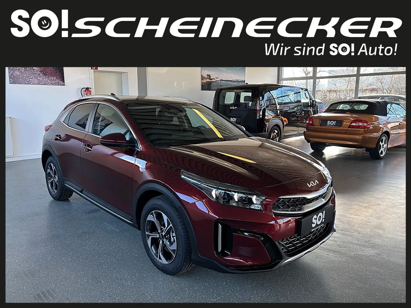 Kia XCeed Xceed 1,0 TGDI GPF Silber Rot - 1