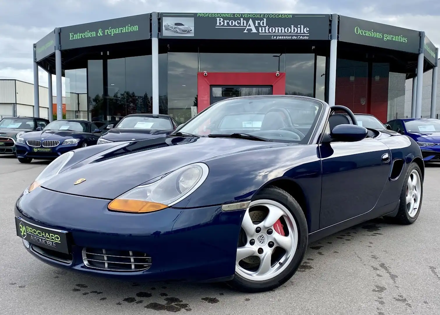Porsche Boxster S (986) / Flat 6 3.2l 251 CH BVM 6 / Blauw - 1