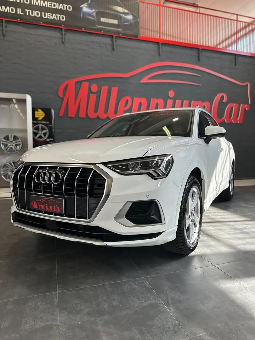Audi Q3 40 TDI quattro S tronic chilometri certificati Ca Bianco - 1