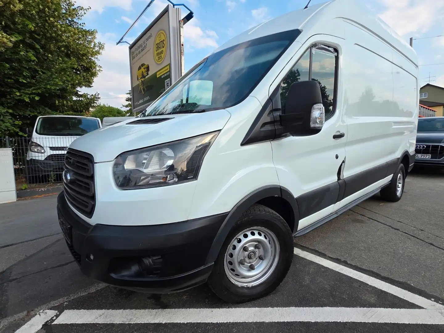 Ford Transit Kasten 350 L3H3 2.0 Klima Weiß - 1