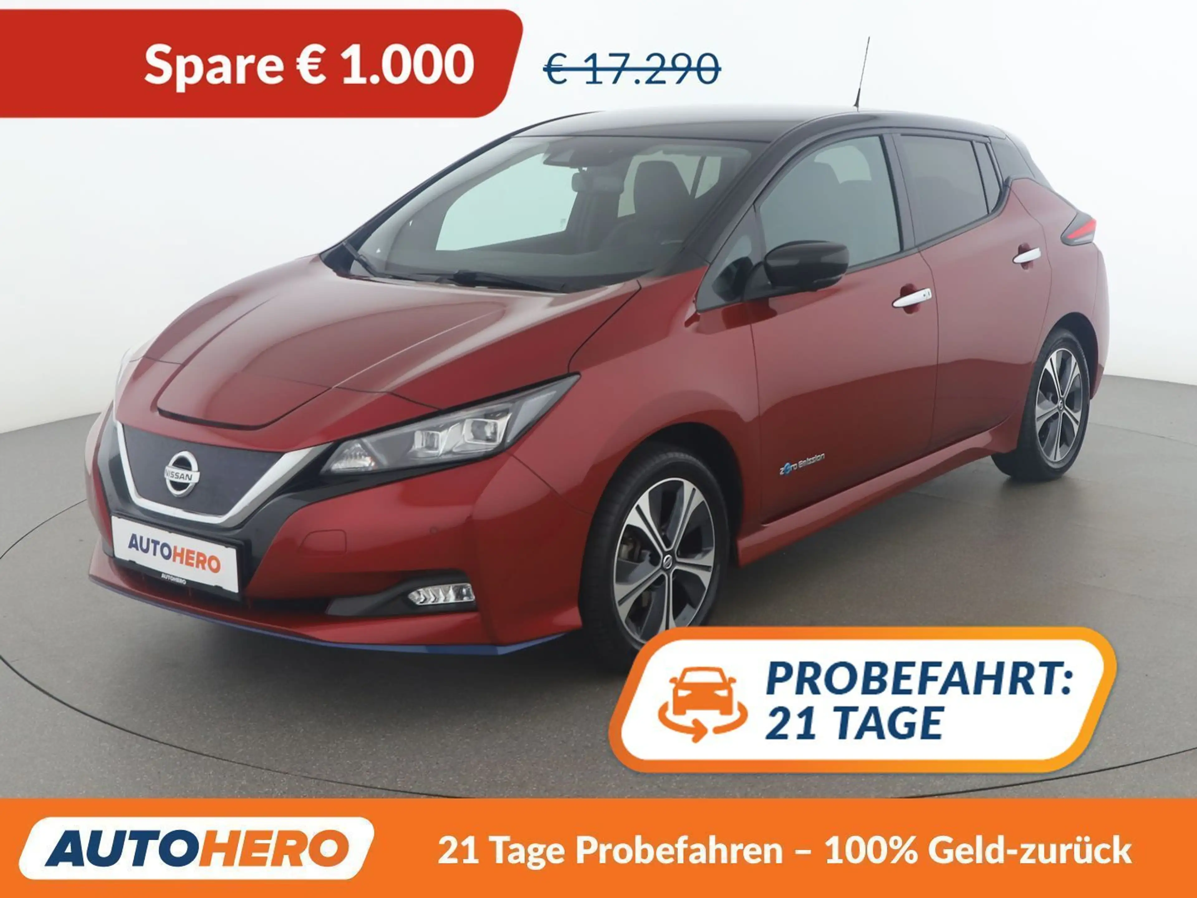 Nissan Leaf electric drive 160 kW e+ Tekna