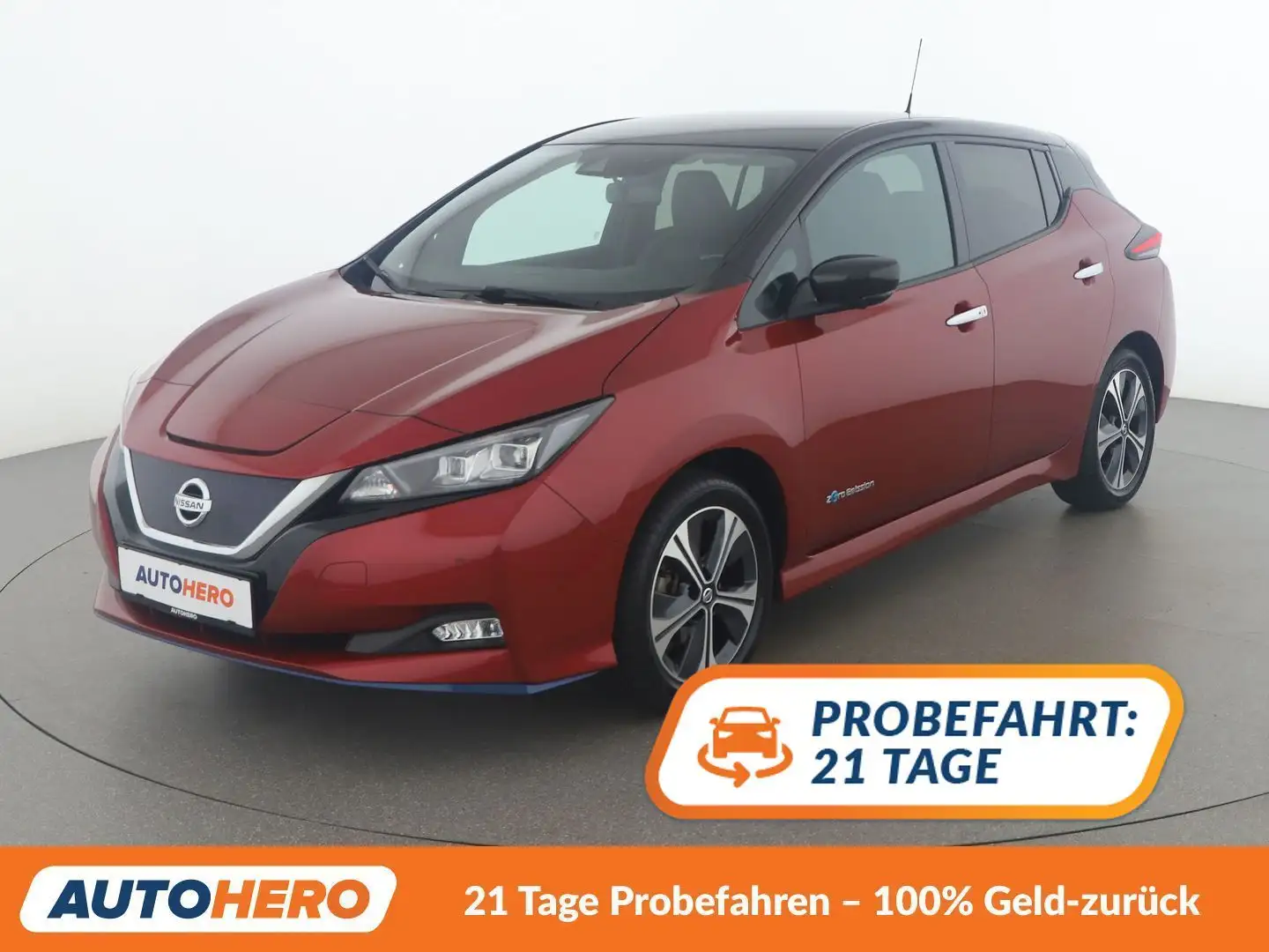 Nissan Leaf electric drive 160 kW e+ Tekna Rot - 1
