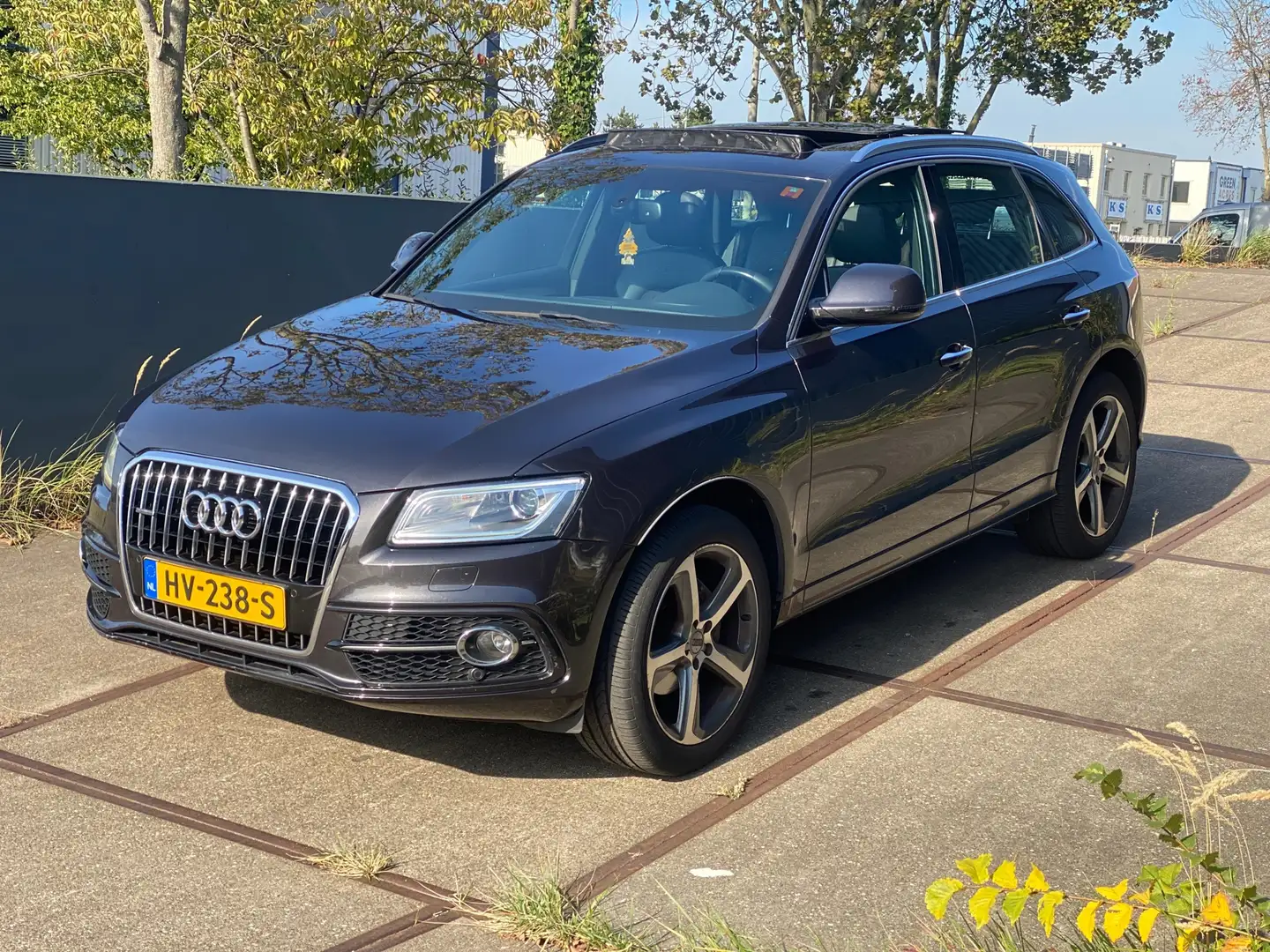 Audi Q5 2.0 TFSI quattro Sport Edition 3X S-Line Pano Leer Gris - 1