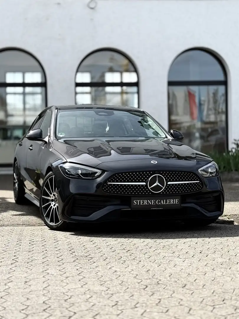 Mercedes-Benz C 220 D/AMG-LINE/NIGHT/SCHIEBE/TEMP Sportp. LED Grigio - 2