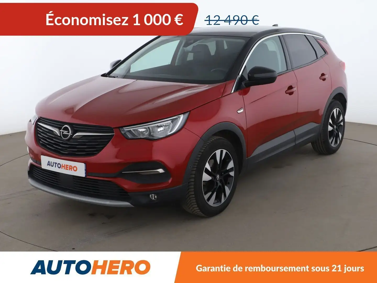 Opel Grandland X 1.2 Turbo Design Line Roşu - 1