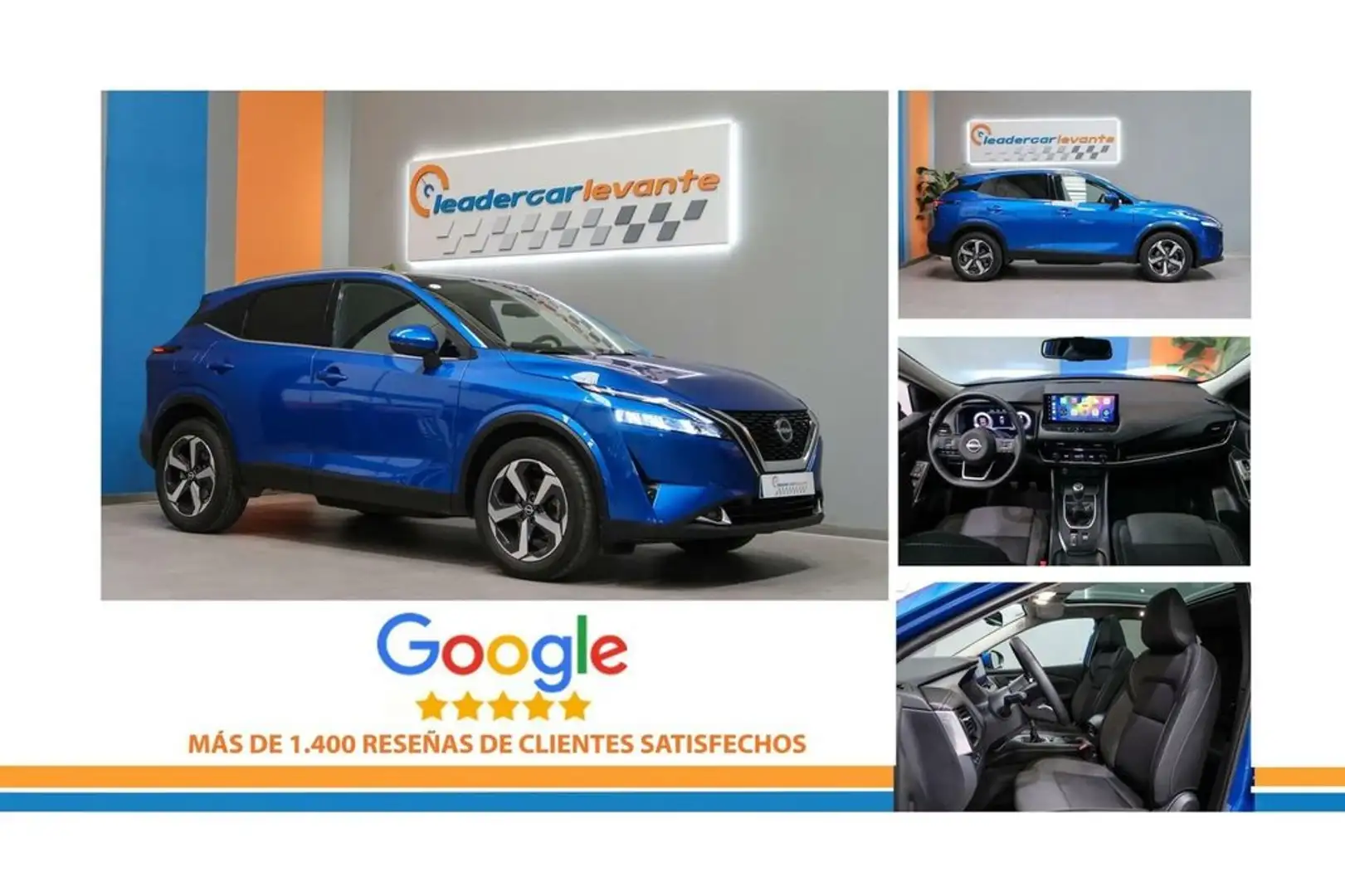 Nissan Qashqai DIG-T N-CONNECTA 140CV Blau - 2