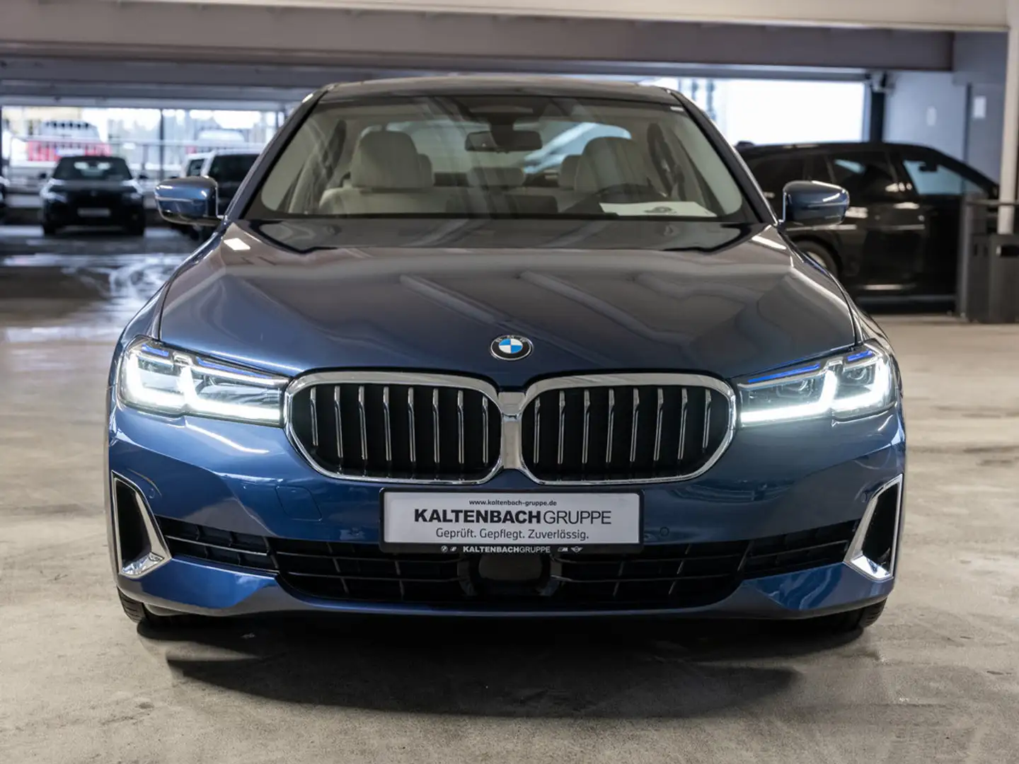 BMW 540 d xDrive Luxury Line FACEL. AHK HUD LASER Bleu - 2