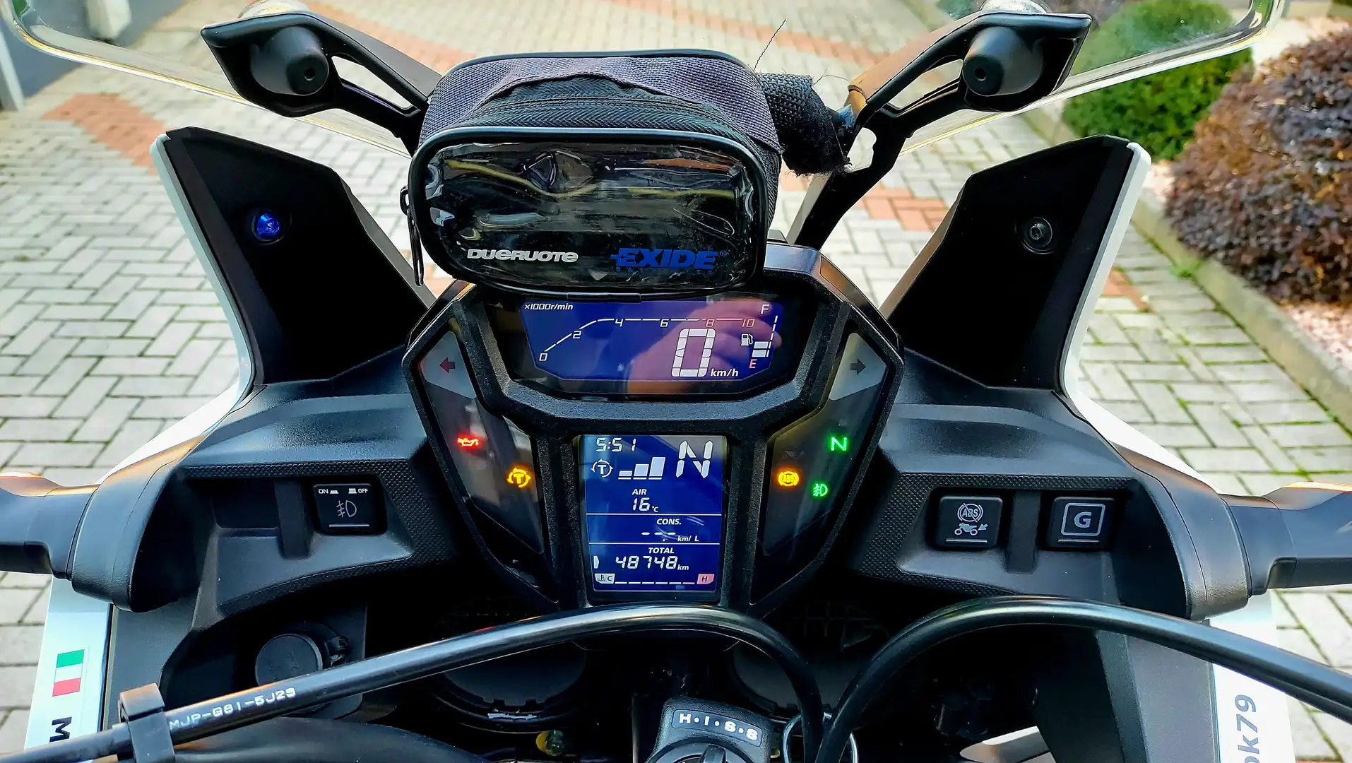 Honda CRF 1000 Africa twin DCT tricolor abs Fehér - 2