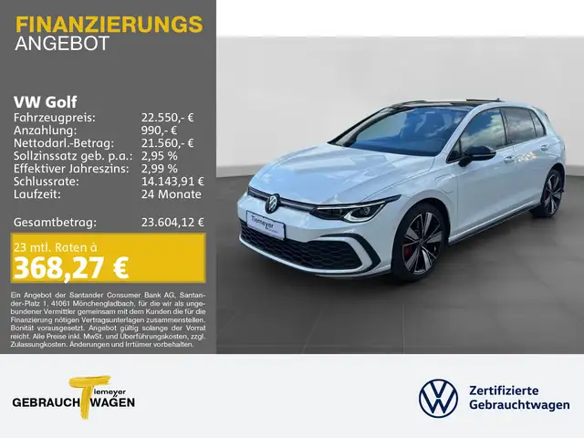 Volkswagen Golf GTE GTE BLACK STYLE LM18 PANO STANDHEIZUNG NAVI