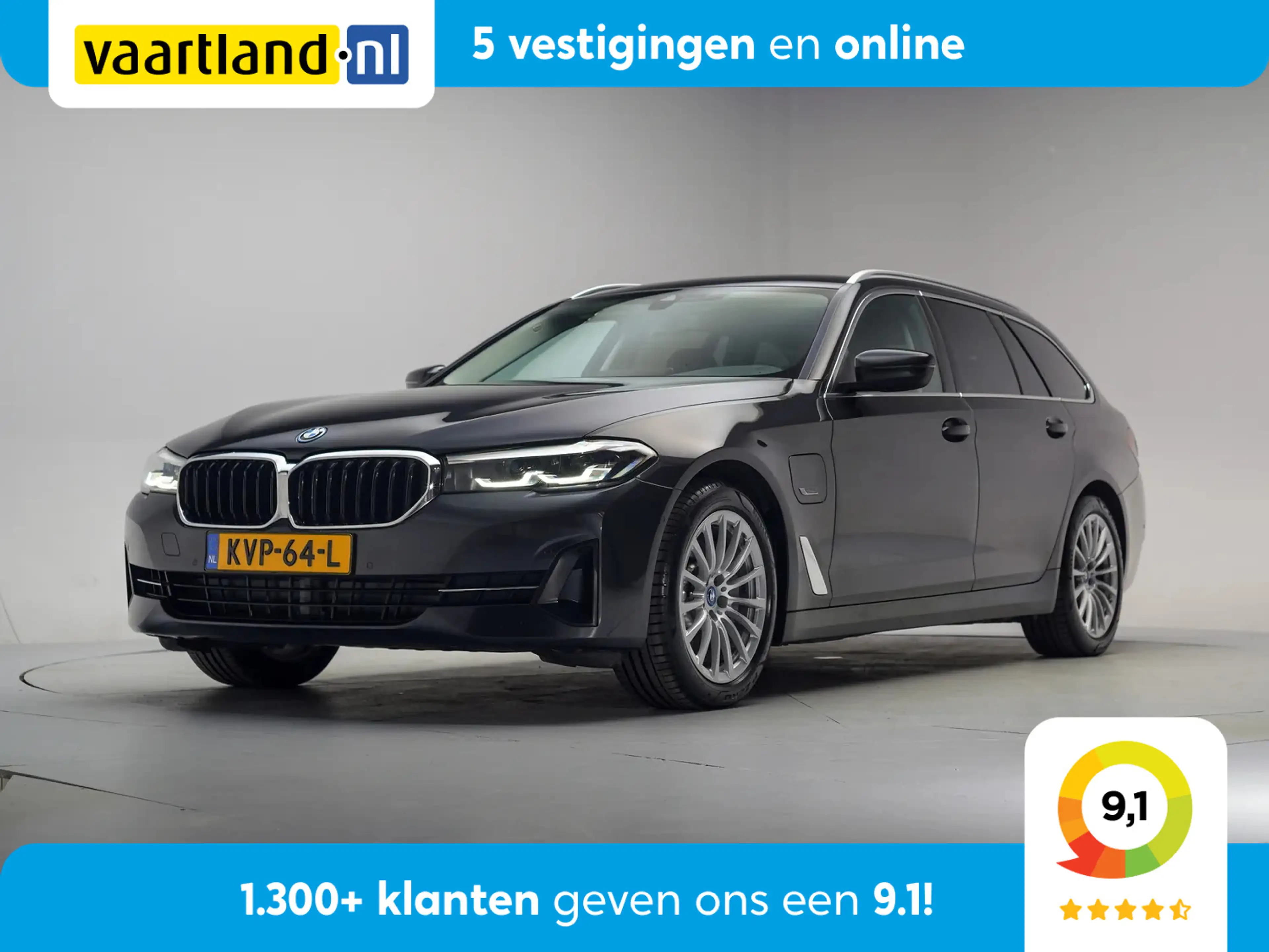 BMW 520 5-serie 520e Executive [ Navi Leder Camera Trekhaa