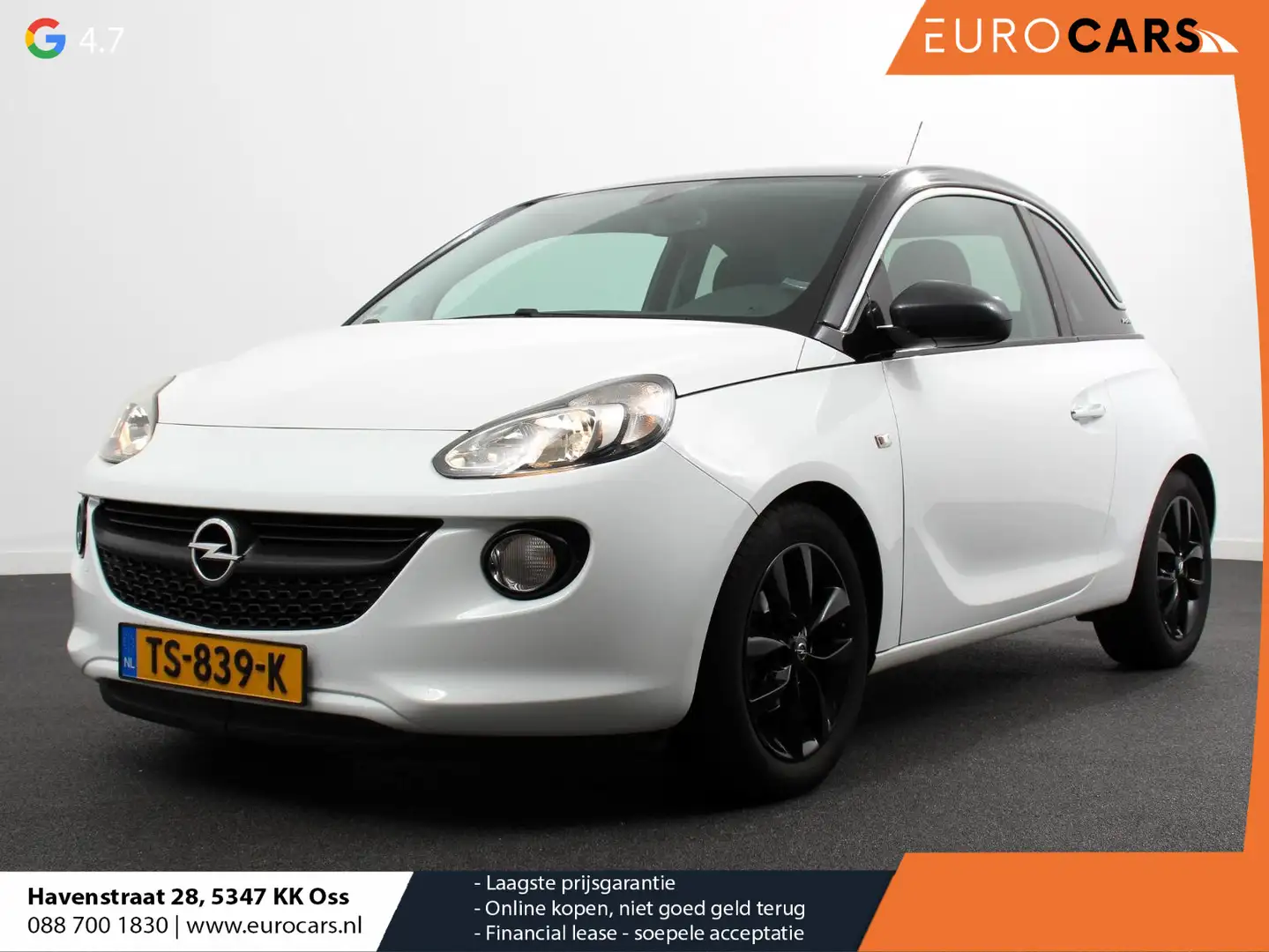 Opel Adam 1.4 Splash | Airco | Groot scherm | Lichtmetalen v Bianco - 1