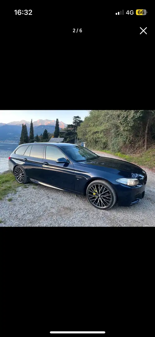 BMW 530 530d Touring xdrive Msport E6 Blu/Azzurro - 1