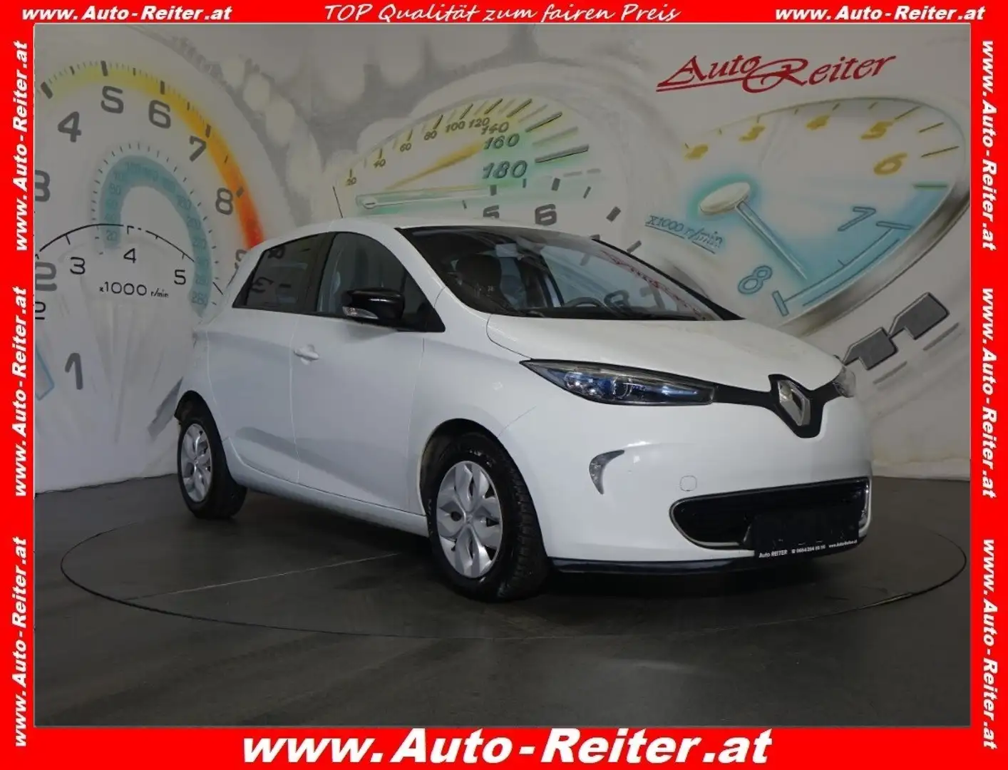 Renault ZOE Zoe Q210 22kWh Intens (Batteriemiete) *KEYLESS,... Weiß - 1