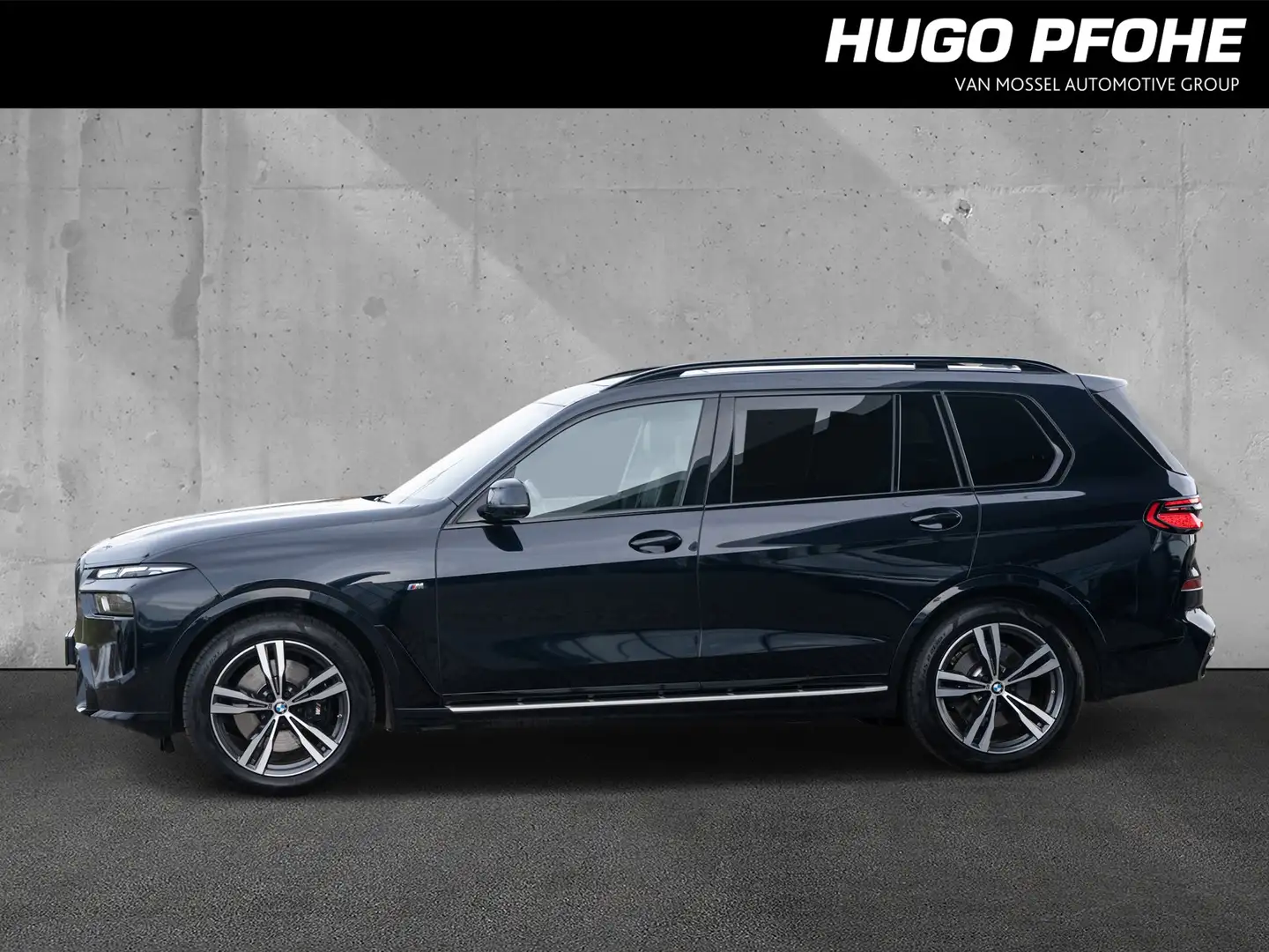 BMW X7 xDrive 40d. M Paket. AHK.Sitzbelüft. Schwarz - 2