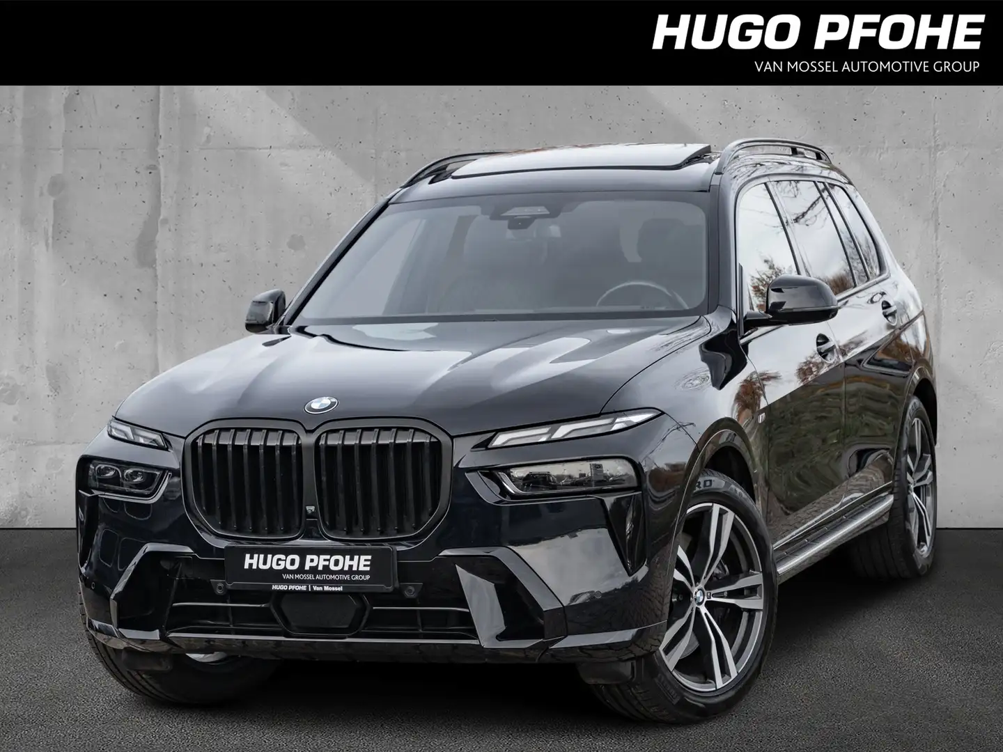 BMW X7 xDrive 40d. M Paket. AHK.Sitzbelüft. Schwarz - 1
