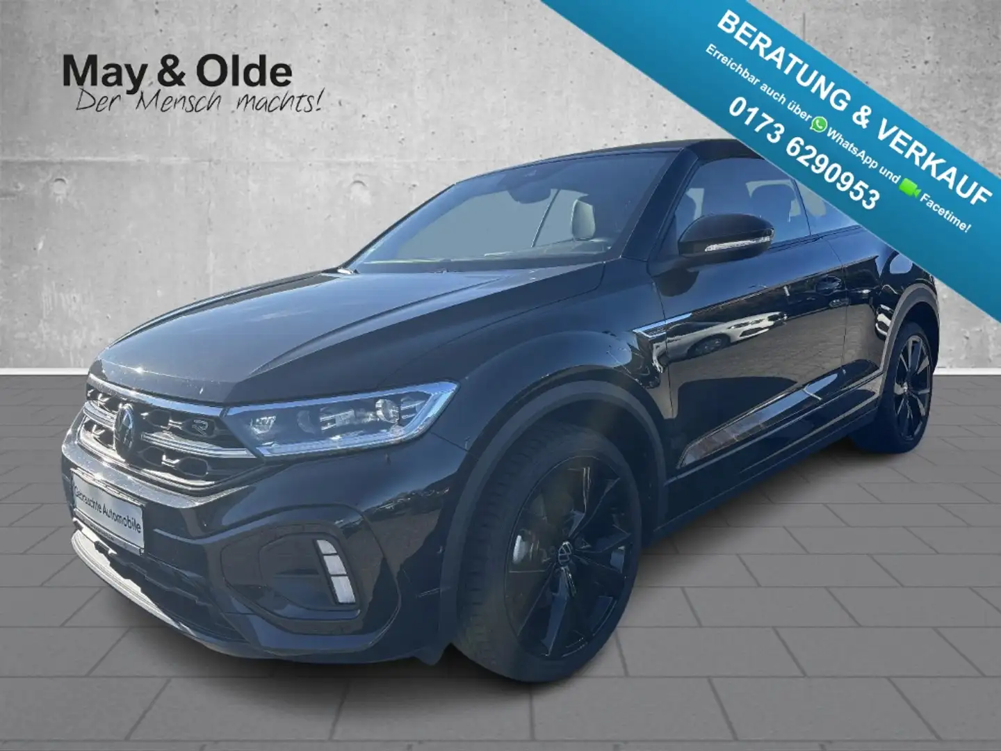 Volkswagen T-Roc Cabriolet 1.5 TSI DSG R-Line Matrix Kamera Schwarz - 1