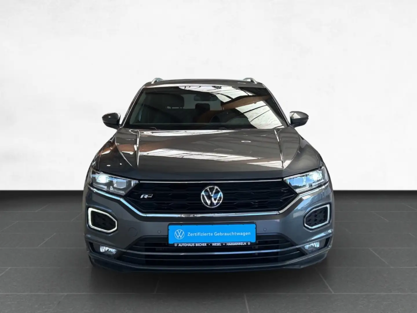 Volkswagen T-Roc 1.5 TSI DSG R-Line /Navi/LED/Sitzhz/ACC Grau - 2