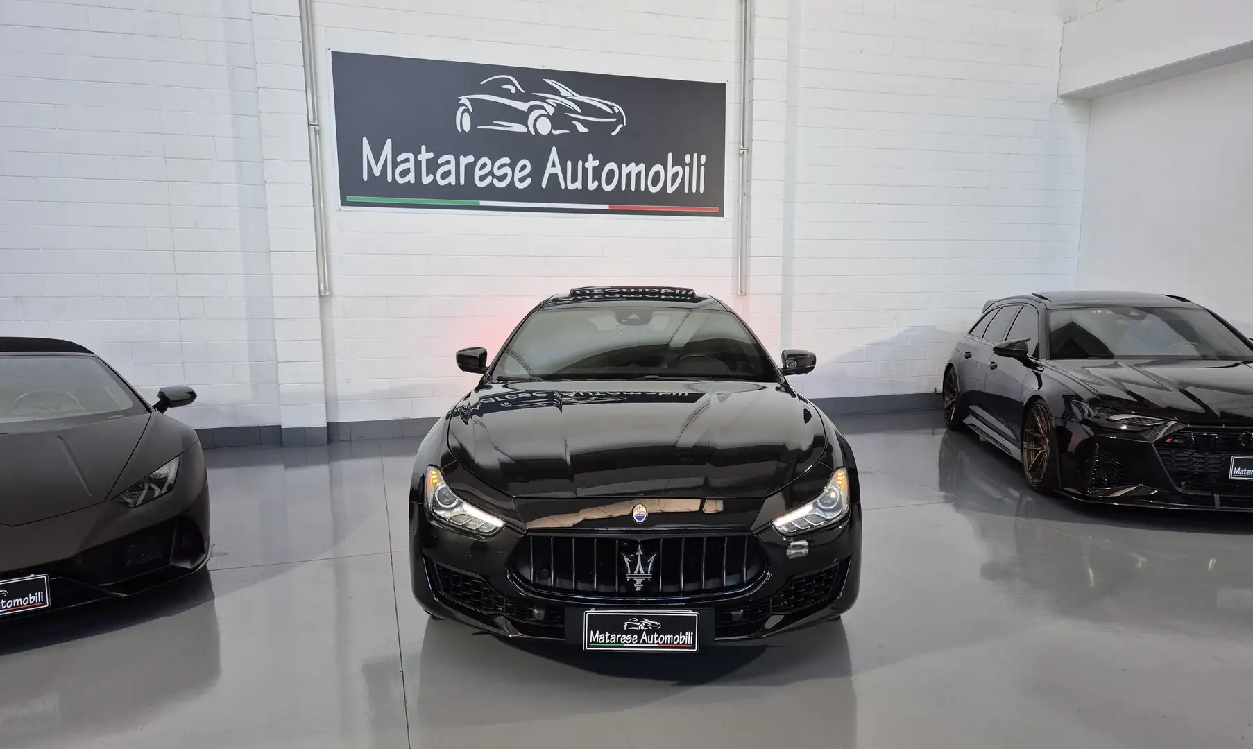 Maserati Ghibli 3.0 V6 350cv Certificata UniProprietario Garanzia Nero - 2