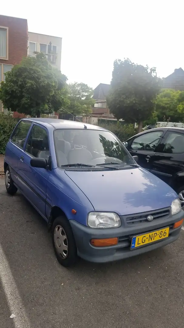 Daihatsu Cuore AUTOMAAT 0.8 liter komt uit  1995 met apk 	19-03-2 Blauw - 1