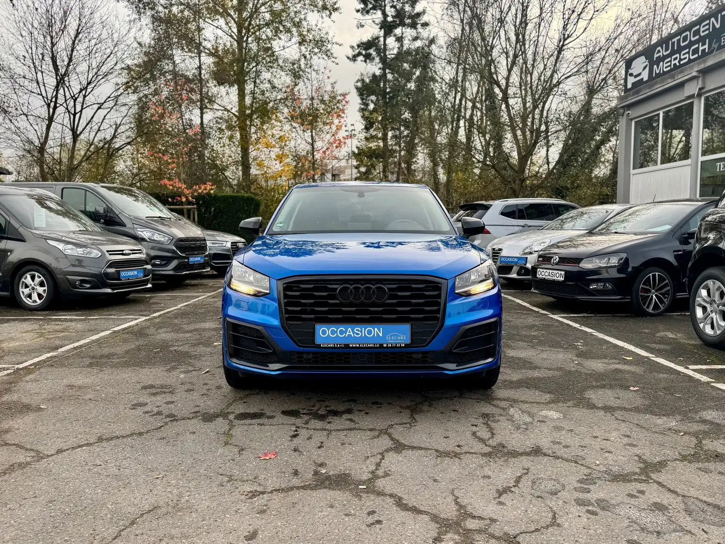 Audi Q2 35 TFSI S-Tronic S-Line Bleu - 2