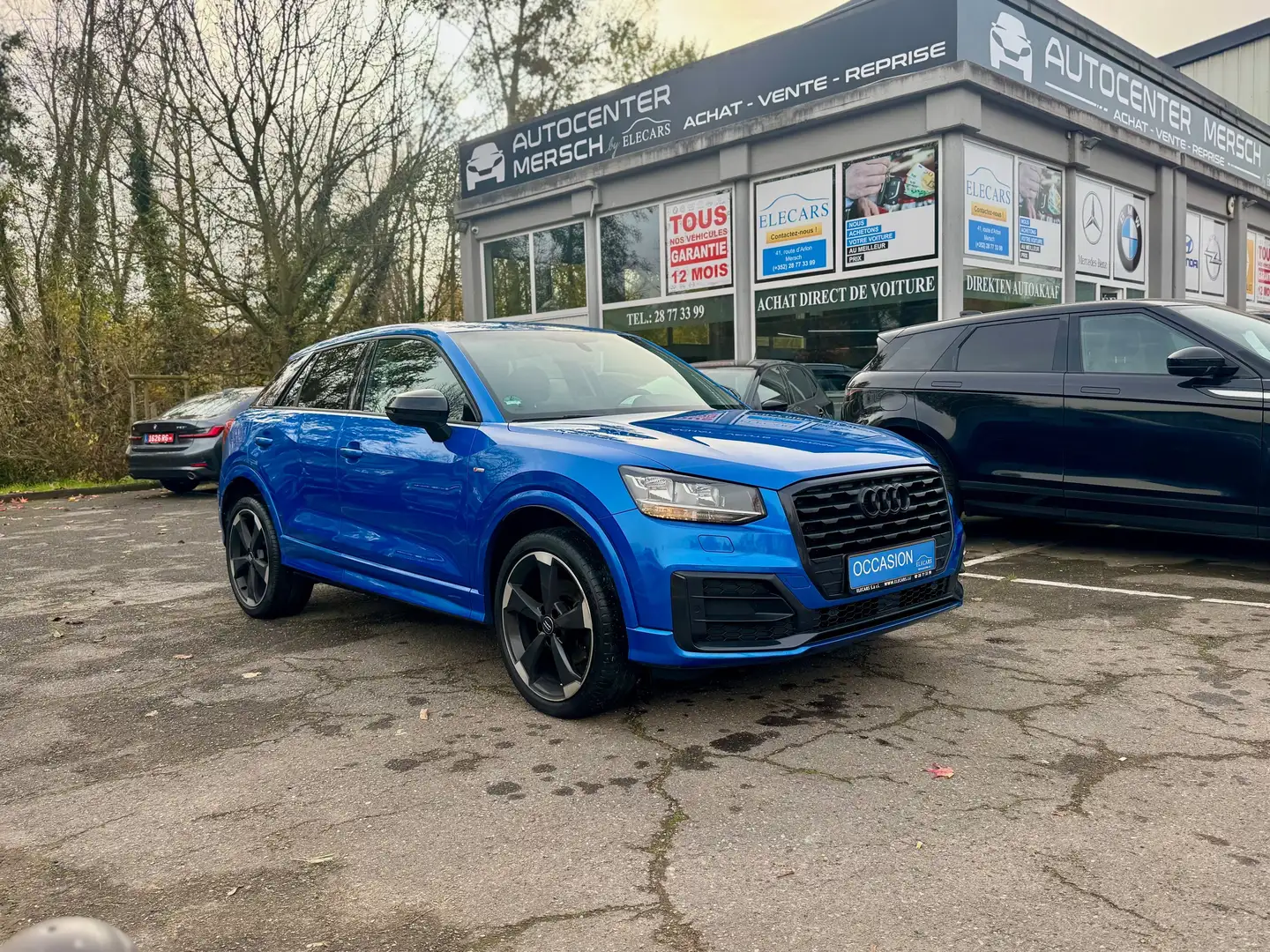 Audi Q2 35 TFSI S-Tronic S-Line Bleu - 1