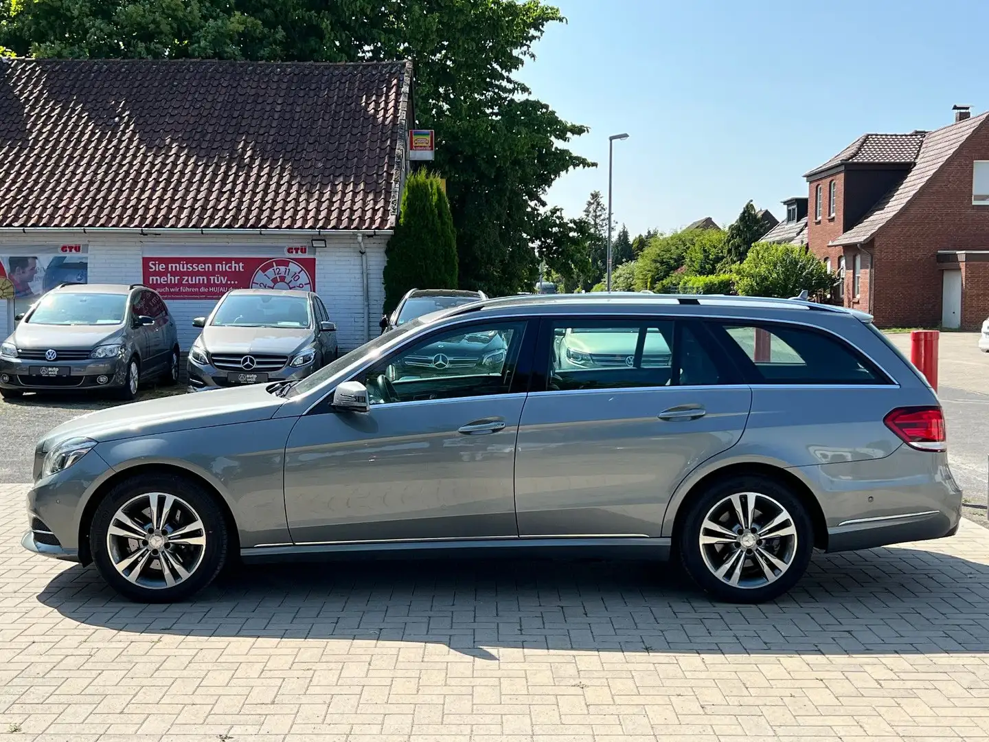 Mercedes-Benz E 300 CDI T| Aut. | Acc | LED | Leder | Scheckh. Argent - 2