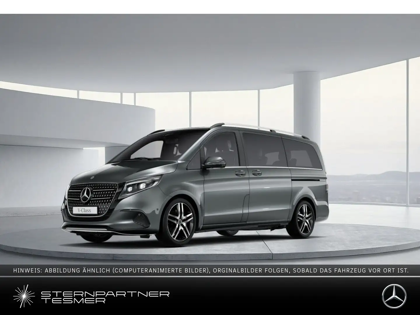Mercedes-Benz V 300 d AVANTGARDE Lang Avantgarde+MBUX+DAB+StHz Gris - 1