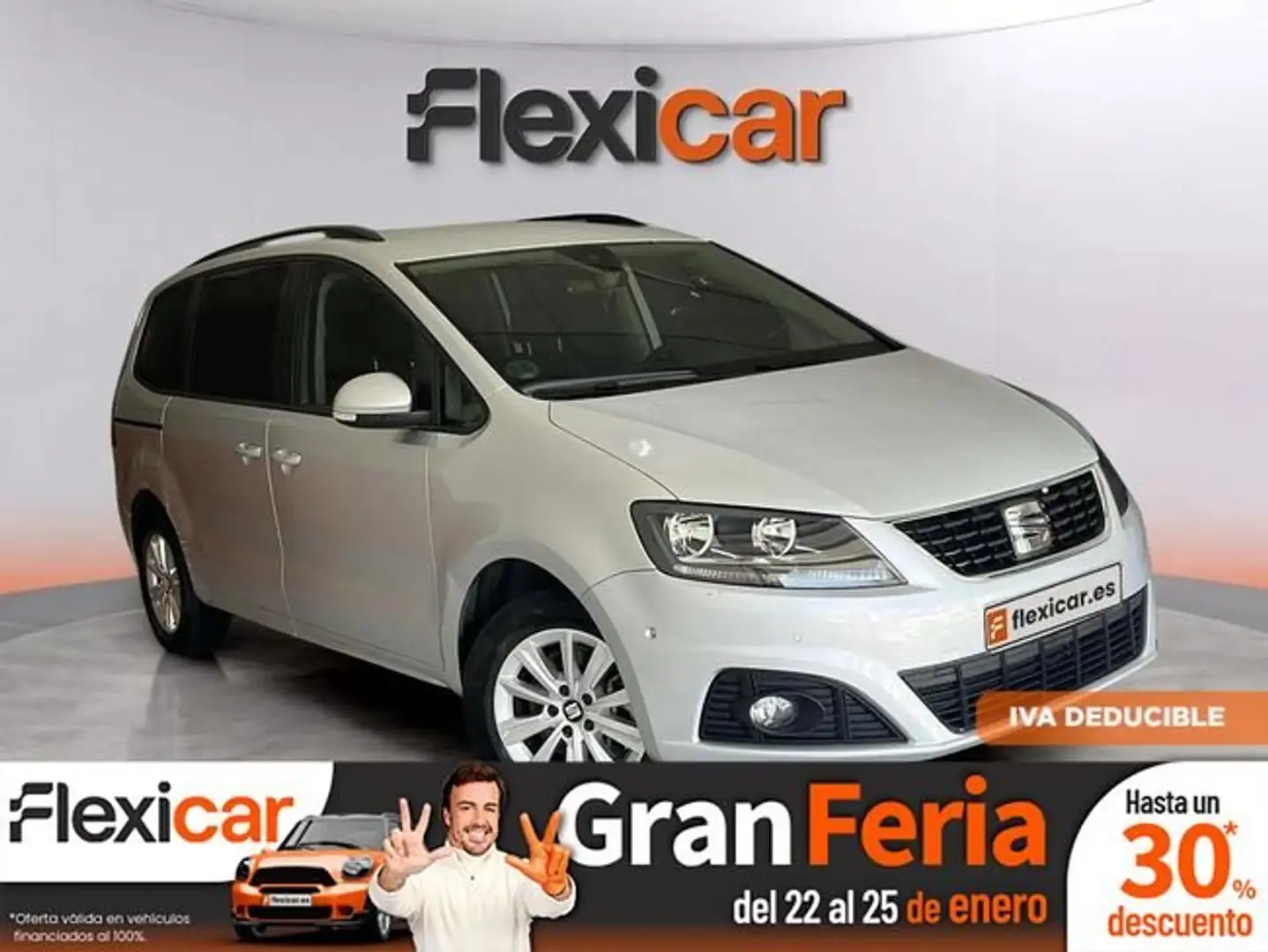 SEAT Alhambra 2.0 TDI 110kW (150CV) Eco S/S Style Gris - 1