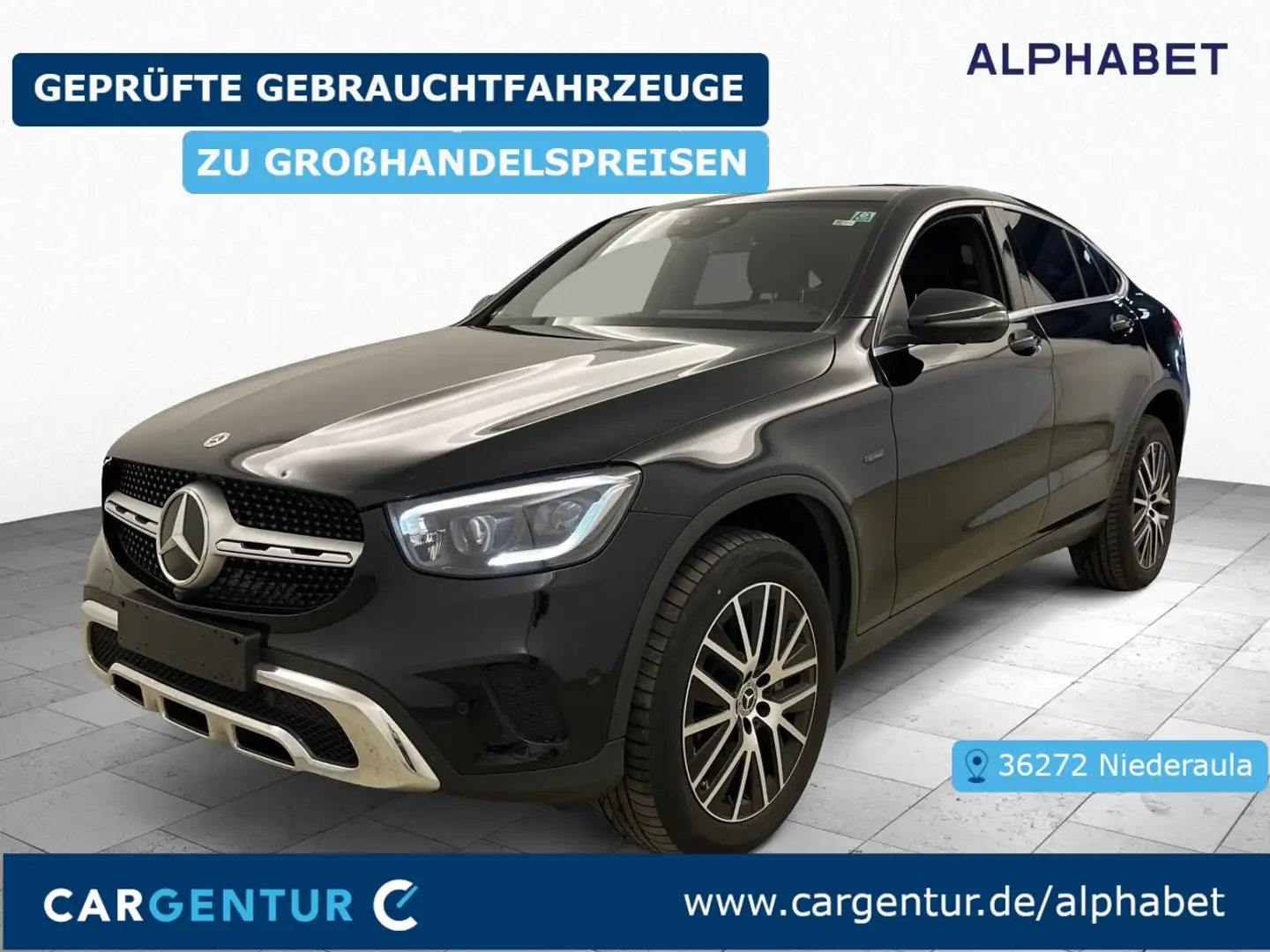 Mercedes-Benz GLC 300 de Coupe 4Matic 360° BLIS El.Heckkl. Key LED Noir - 1