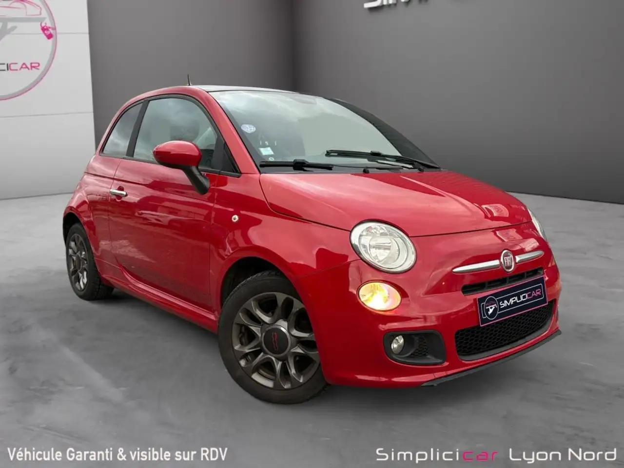 Fiat 500 1.2 8V 69 ch S Toit panoramique Garantie