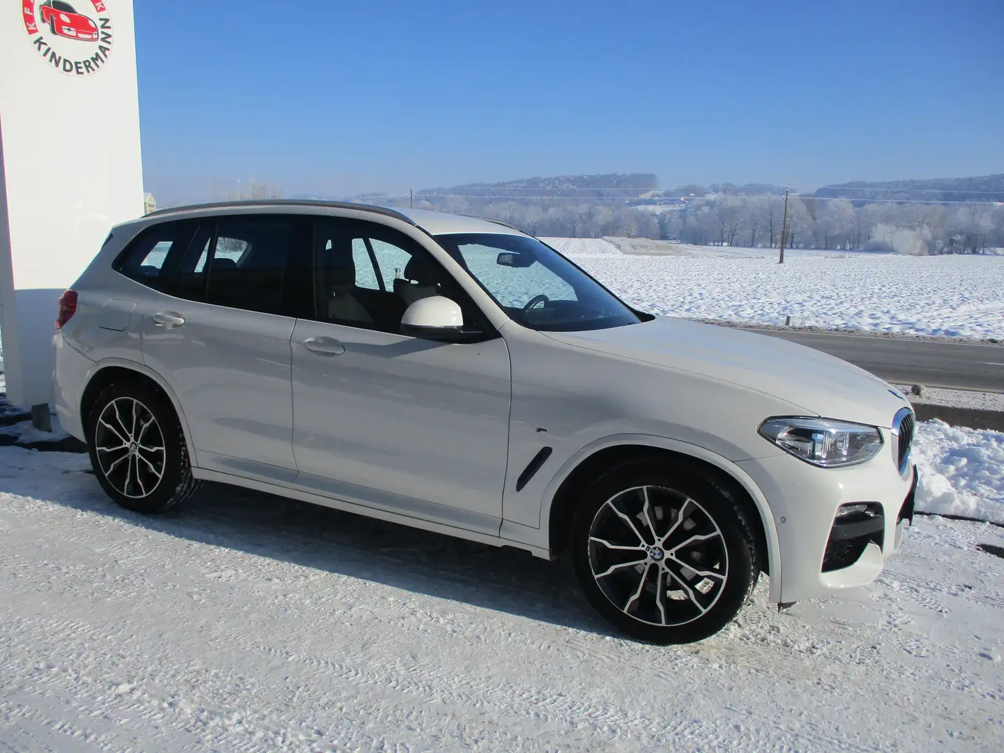 BMW X3 xDrive 20 d M Sport Aut. Head-up Weiß - 2