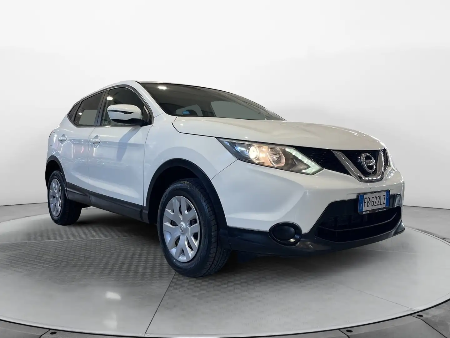 Nissan Qashqai 1.2 DIG-T Acenta Blanc - 1