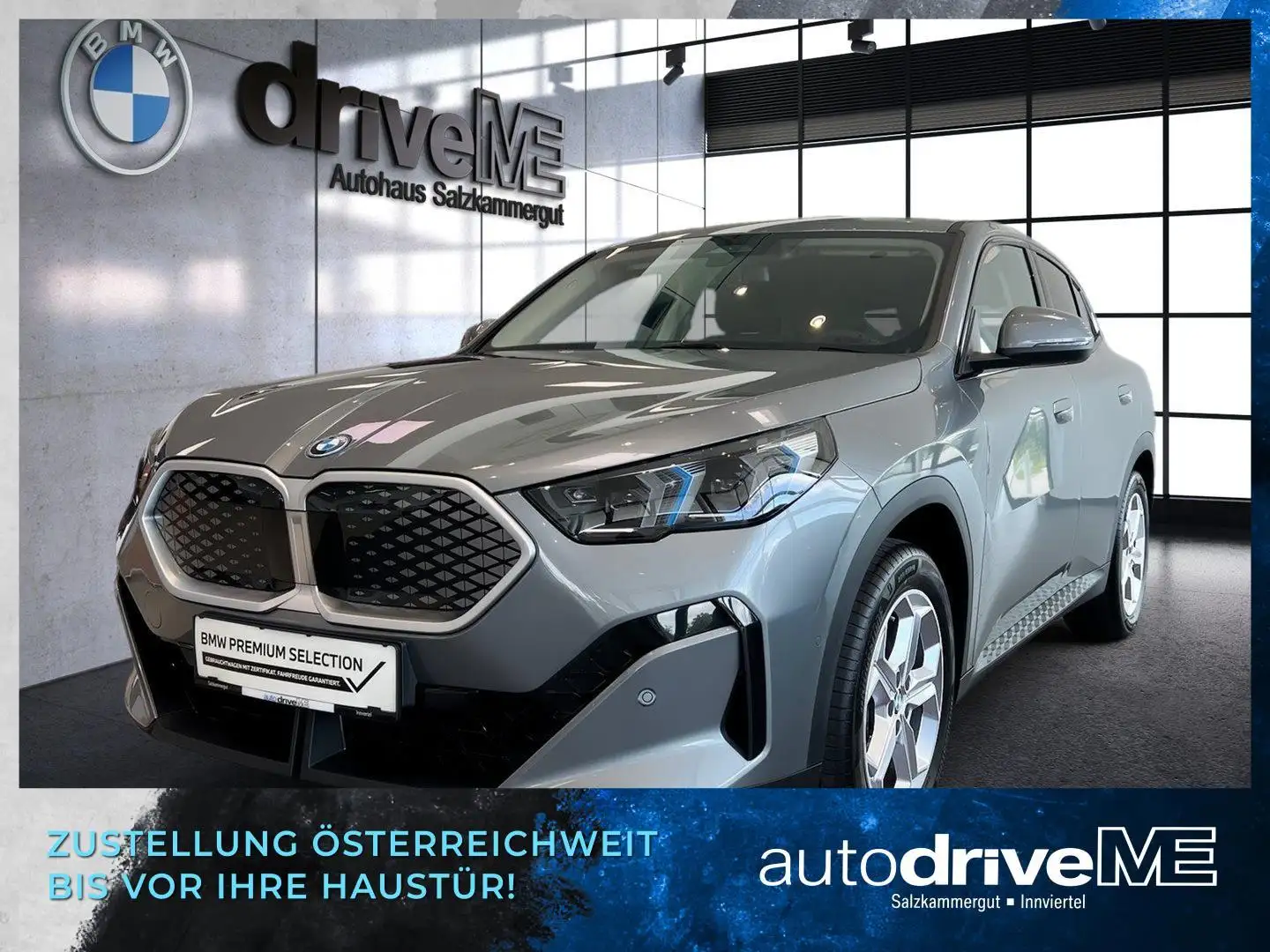 BMW iX2 eDrive20 | Premium-Paket | AHK | LED | PDC Grau - 1