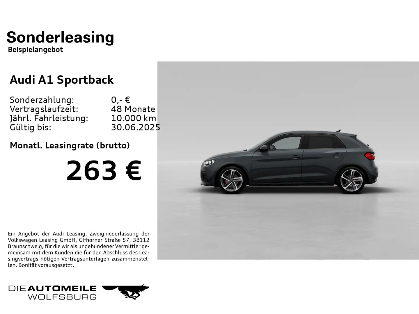Audi A1 25 TFSI S tronic advanced LED Grau - 2