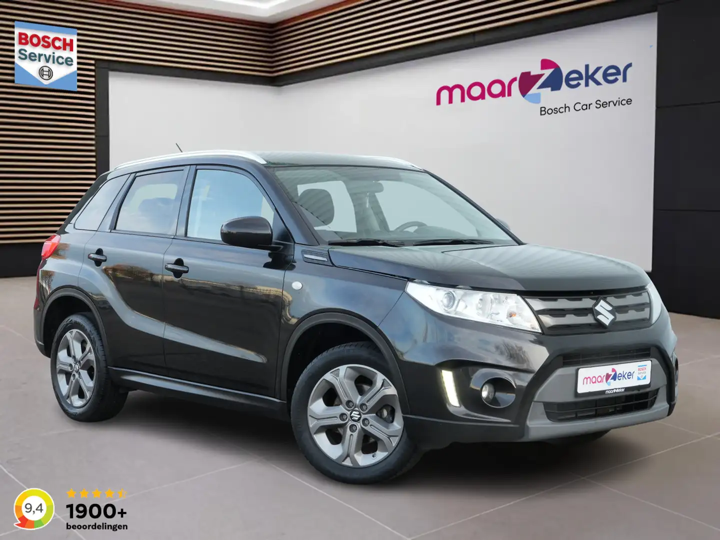 Suzuki Vitara 1.6 ✅Stoelverw.✅Camera✅Navi✅Cruise✅Clima✅ Negro - 1