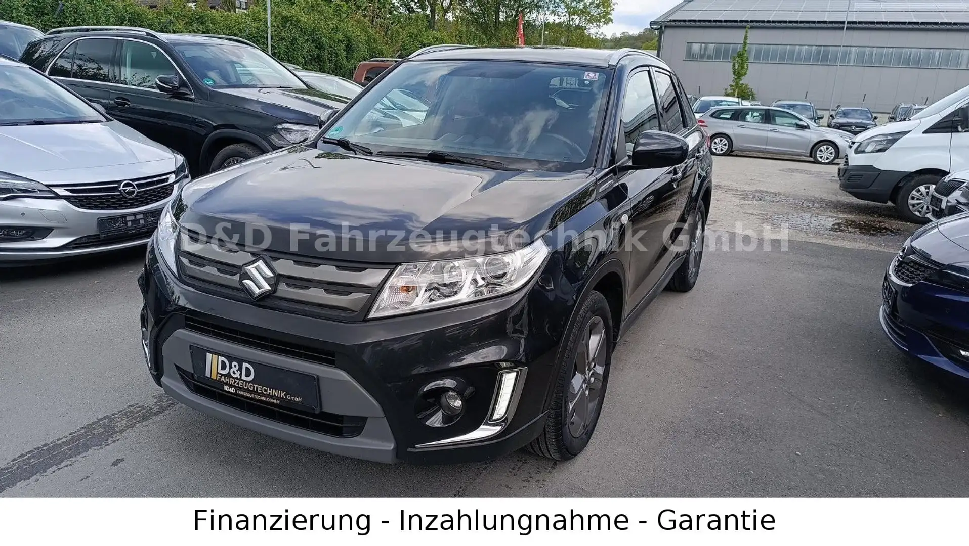 Suzuki Vitara 1.6 Comfort+ *Temp*Klim*Shzg*AHK*Navi*Kam Zwart - 1