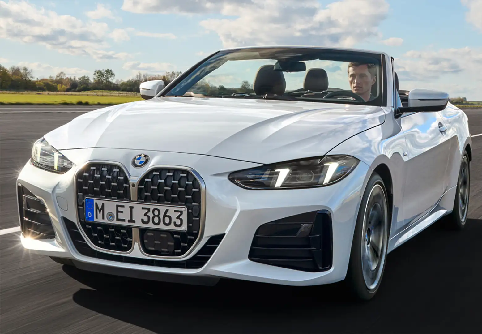 BMW 420 420dA Cabrio Azul - 1