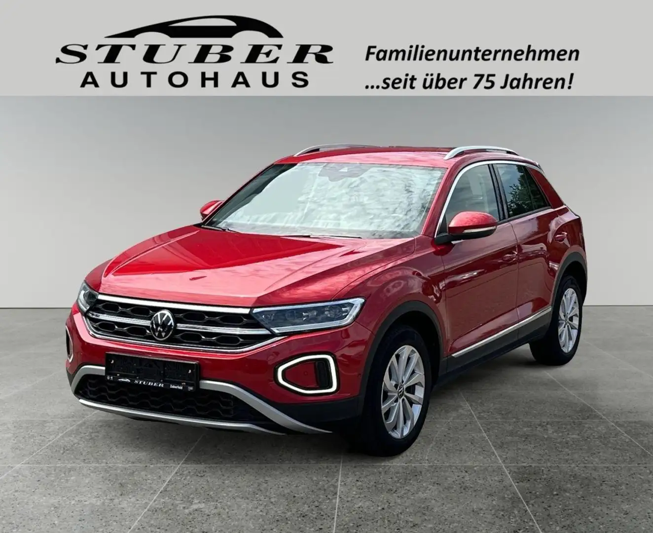 Volkswagen T-Roc 1.5 TSI Style DSG AHK | RFK | ACC | LED+ Rojo - 1