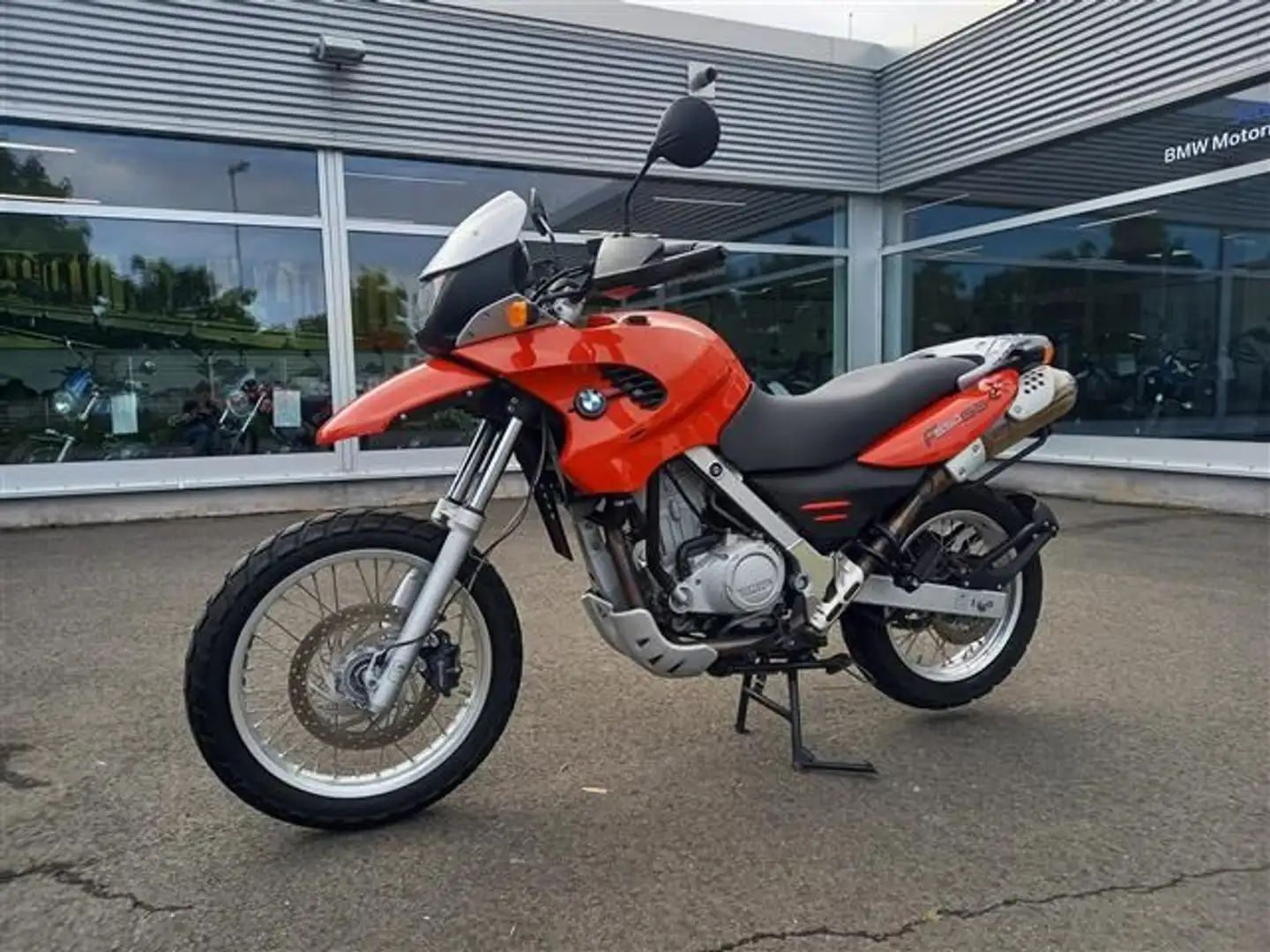BMW F 650 GS Aus erster Hand! Kırmızı - 1