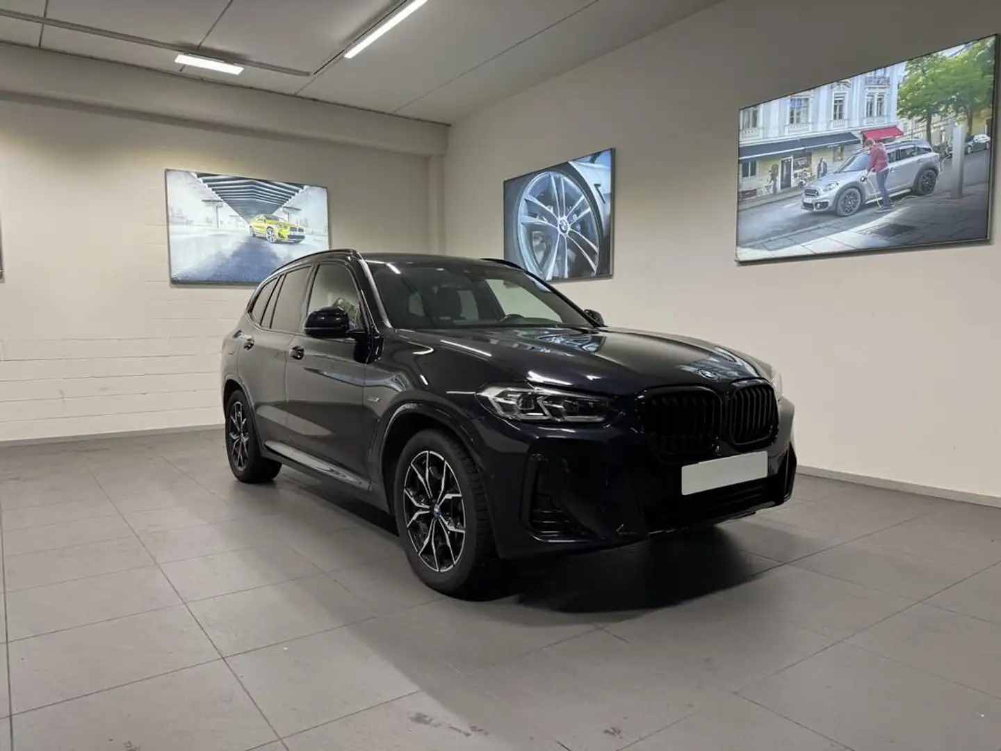 BMW X3 xdrive30e Msport auto Nero - 2
