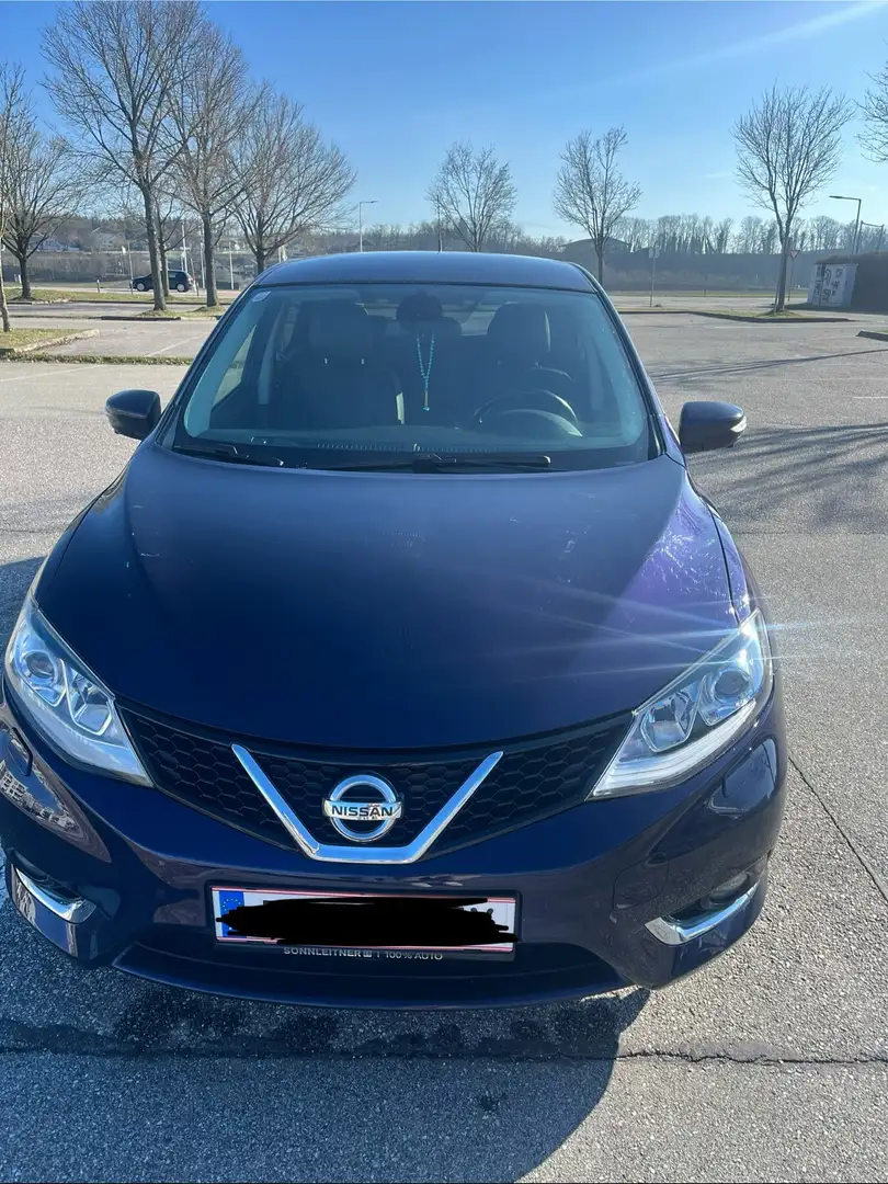 Nissan Pulsar 1,2 DIG-T Tekna Niebieski - 1