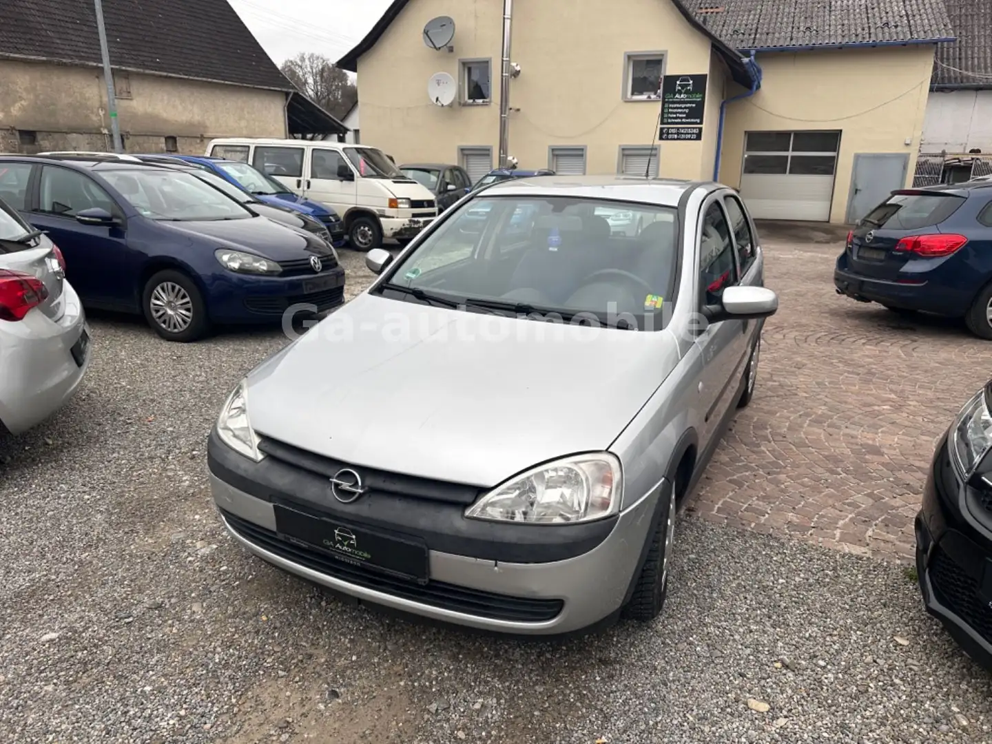 Opel Corsa 1.2 ** Neuer Tüv ** Klima ** srebrna - 1